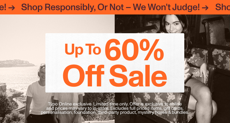 Up To 60% Off Sale.