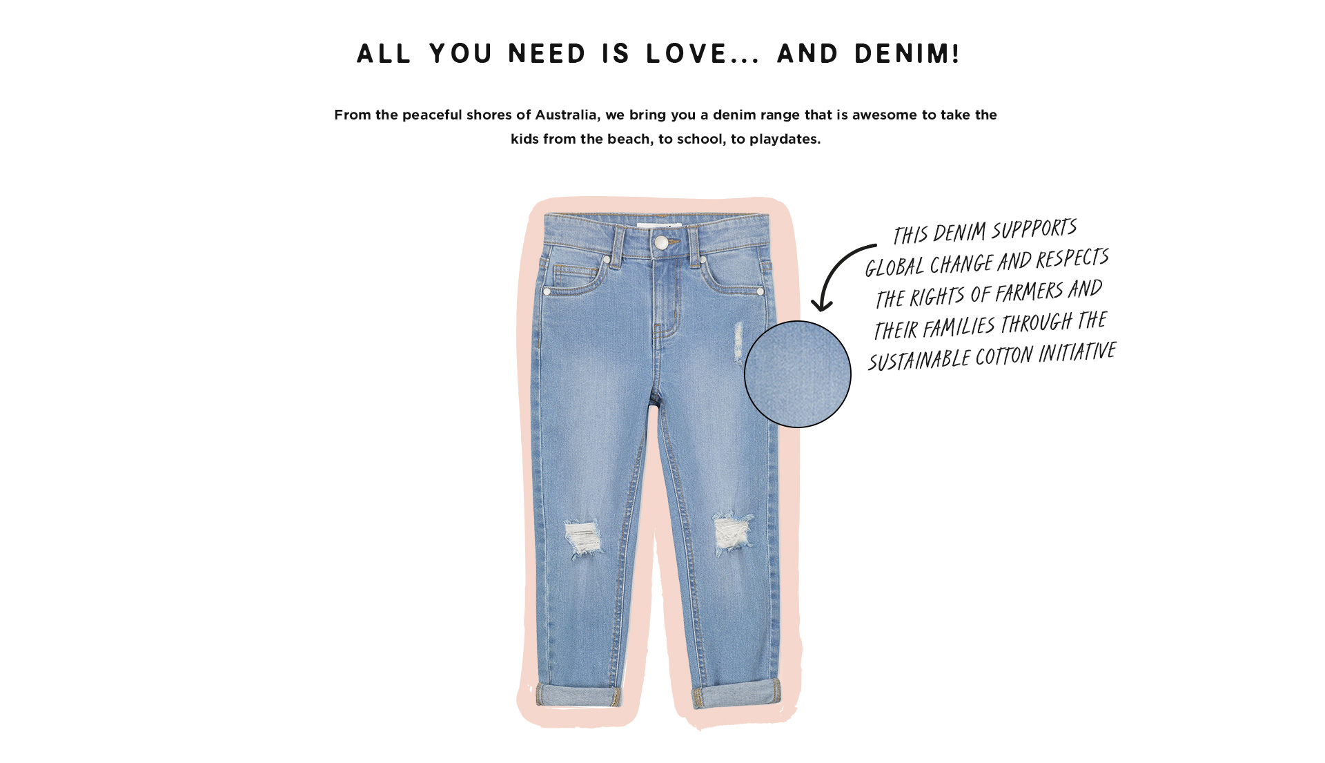 Peace, Love and Denim