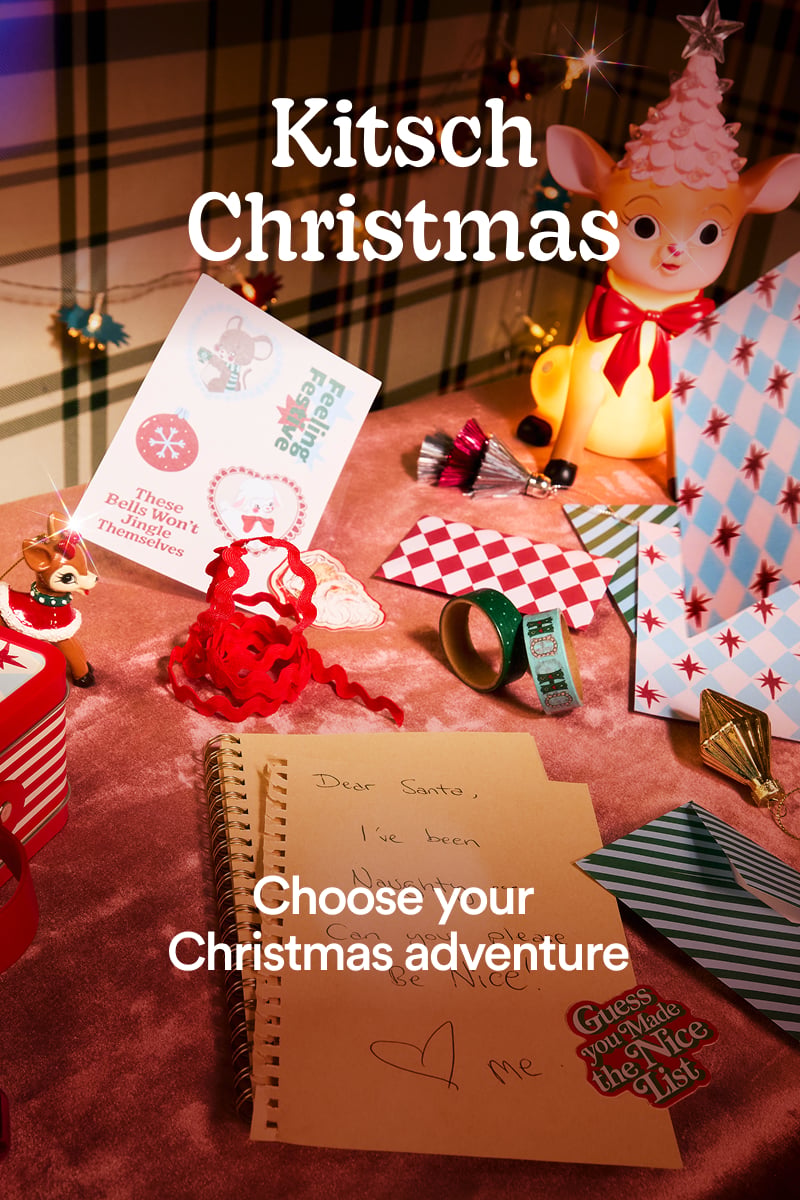 Kitsch Christmas. Shop now.