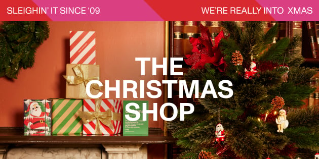 The Christmas Shop. Shop Now.