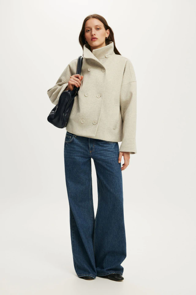 Funnel Neck Coat £59