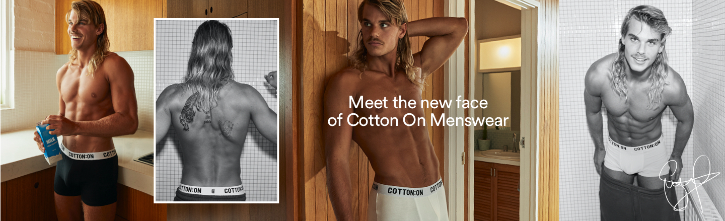 Meet the new face of Cotton On Menswear. Bailey Smith.