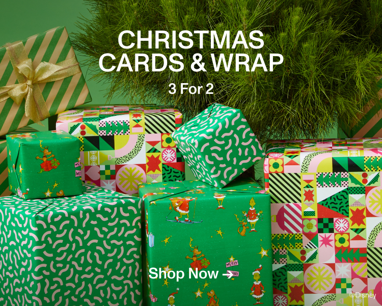 Christmas Cards & Wrap. 3 For 2. Shop Now.