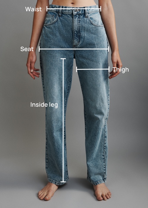 Low Rise Straight Jean