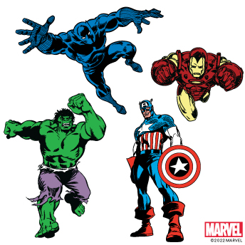 Marvel Coloring Sheet