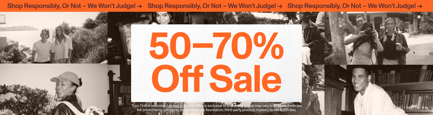 50-70% Off Sale.