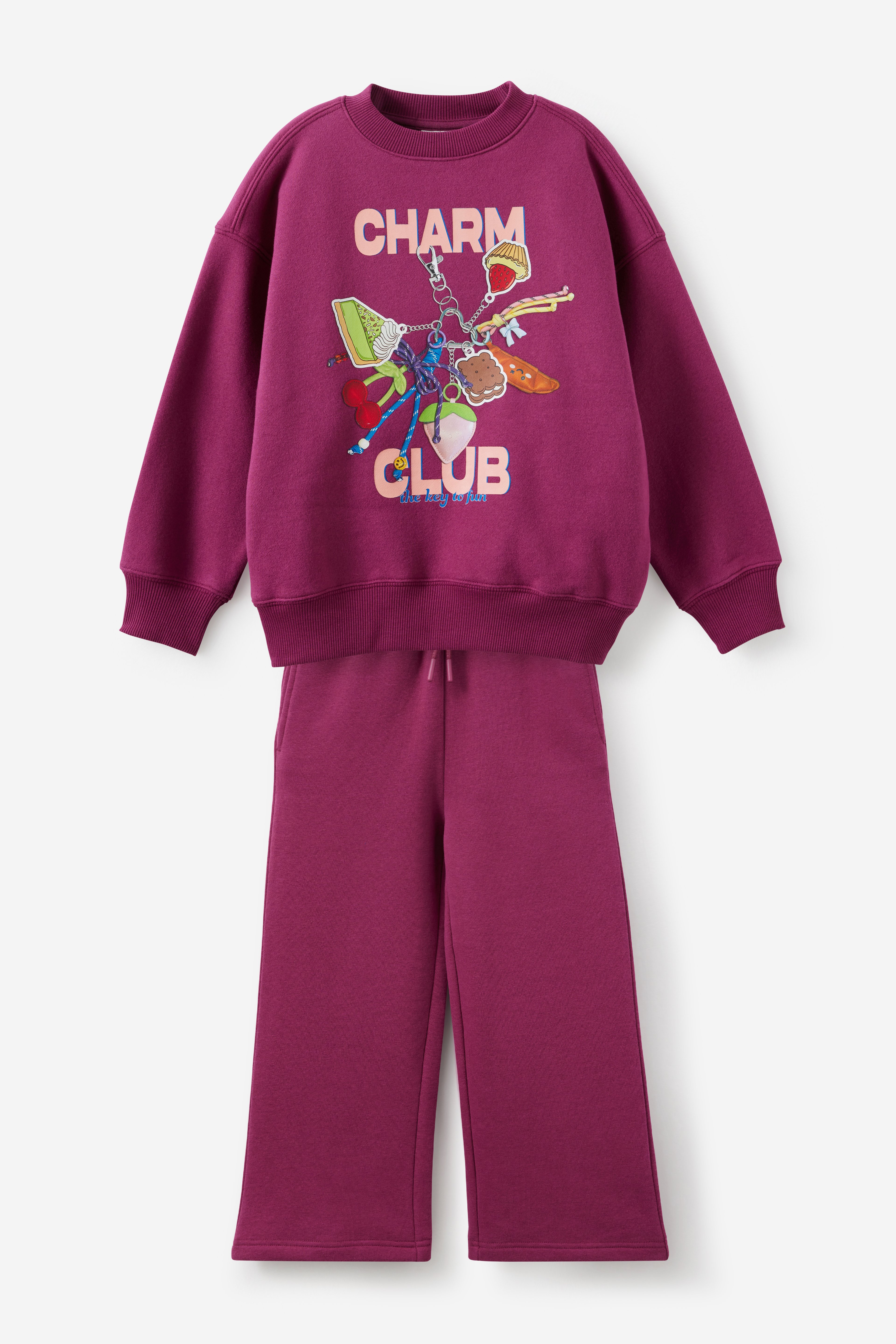 Sammy Oversized Sweatshirt & Wide Leg Sweatpant Set, 