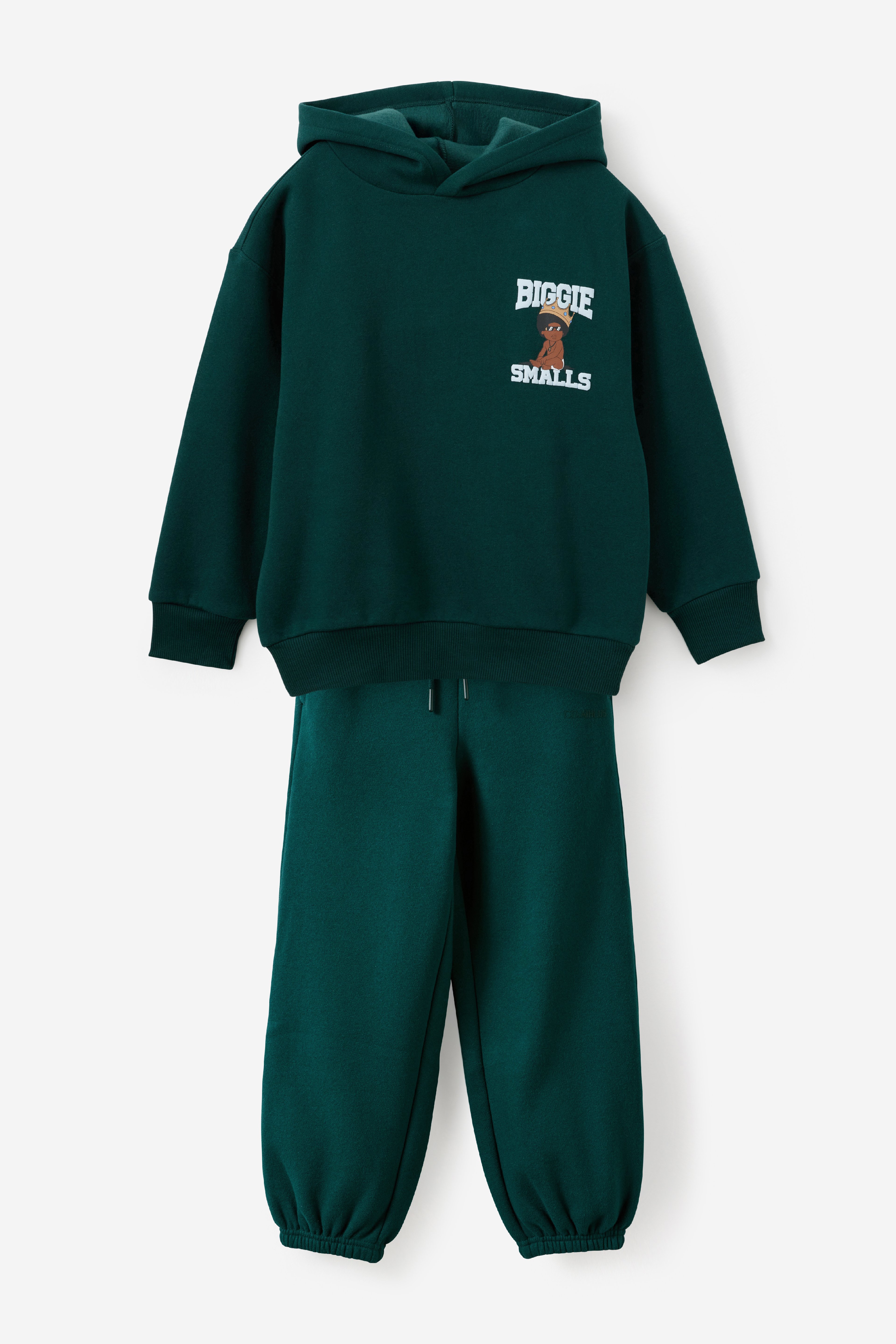 Licensed Oversized Hoodie & Relaxed Sweatpant Set, 