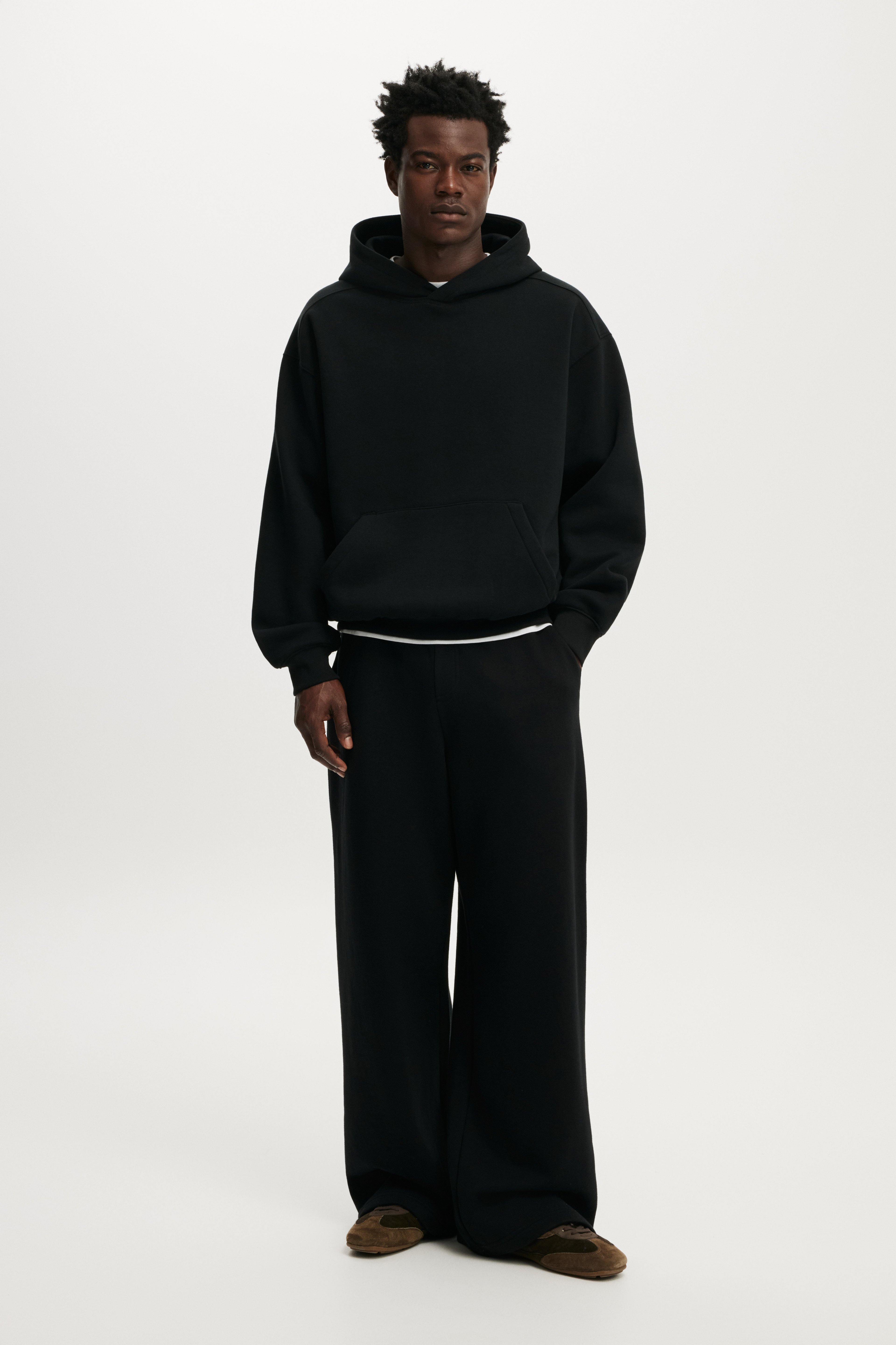 Men's Box Fit Hoodie & Super Baggy Sweatpant, 