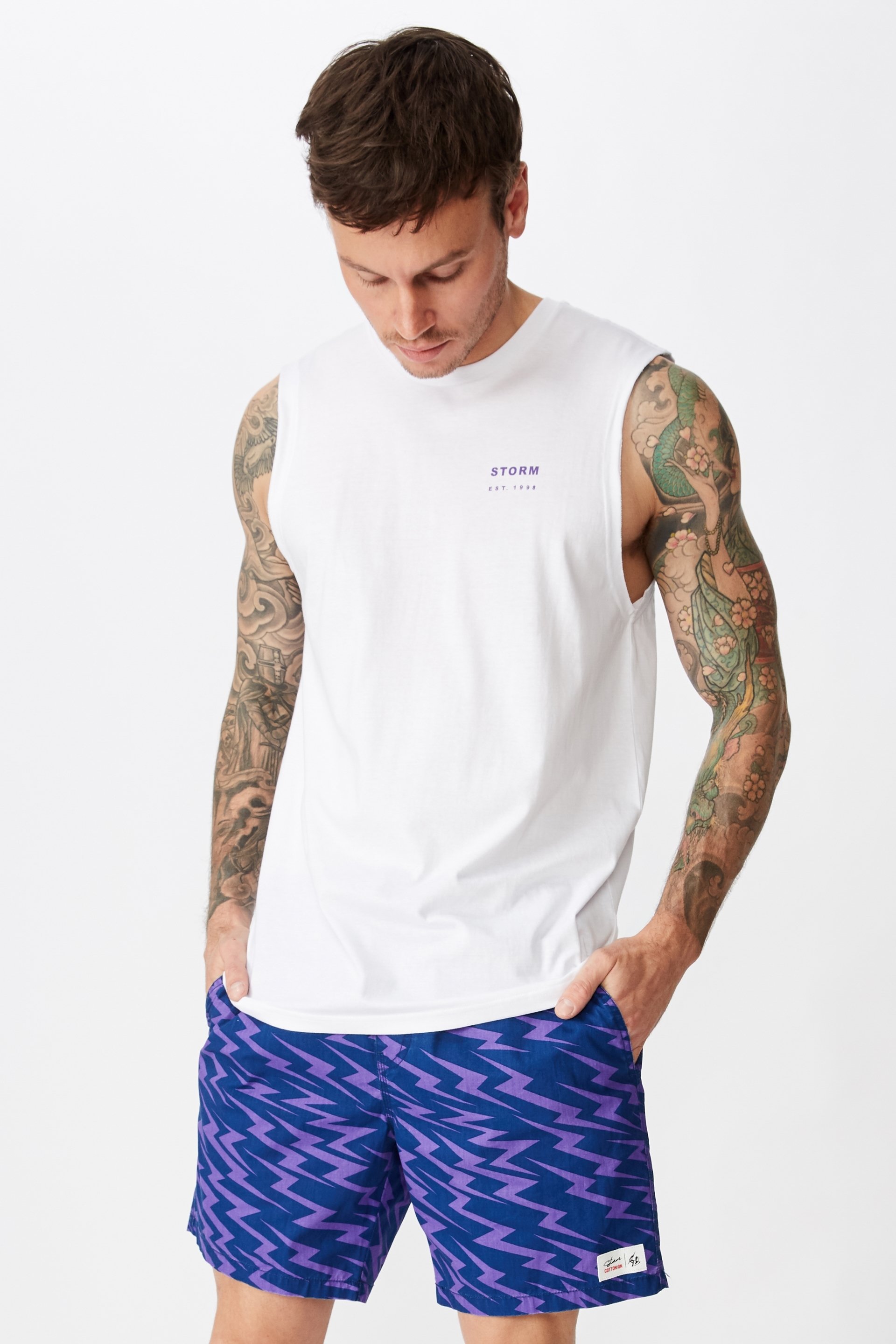 cotton on mens board shorts