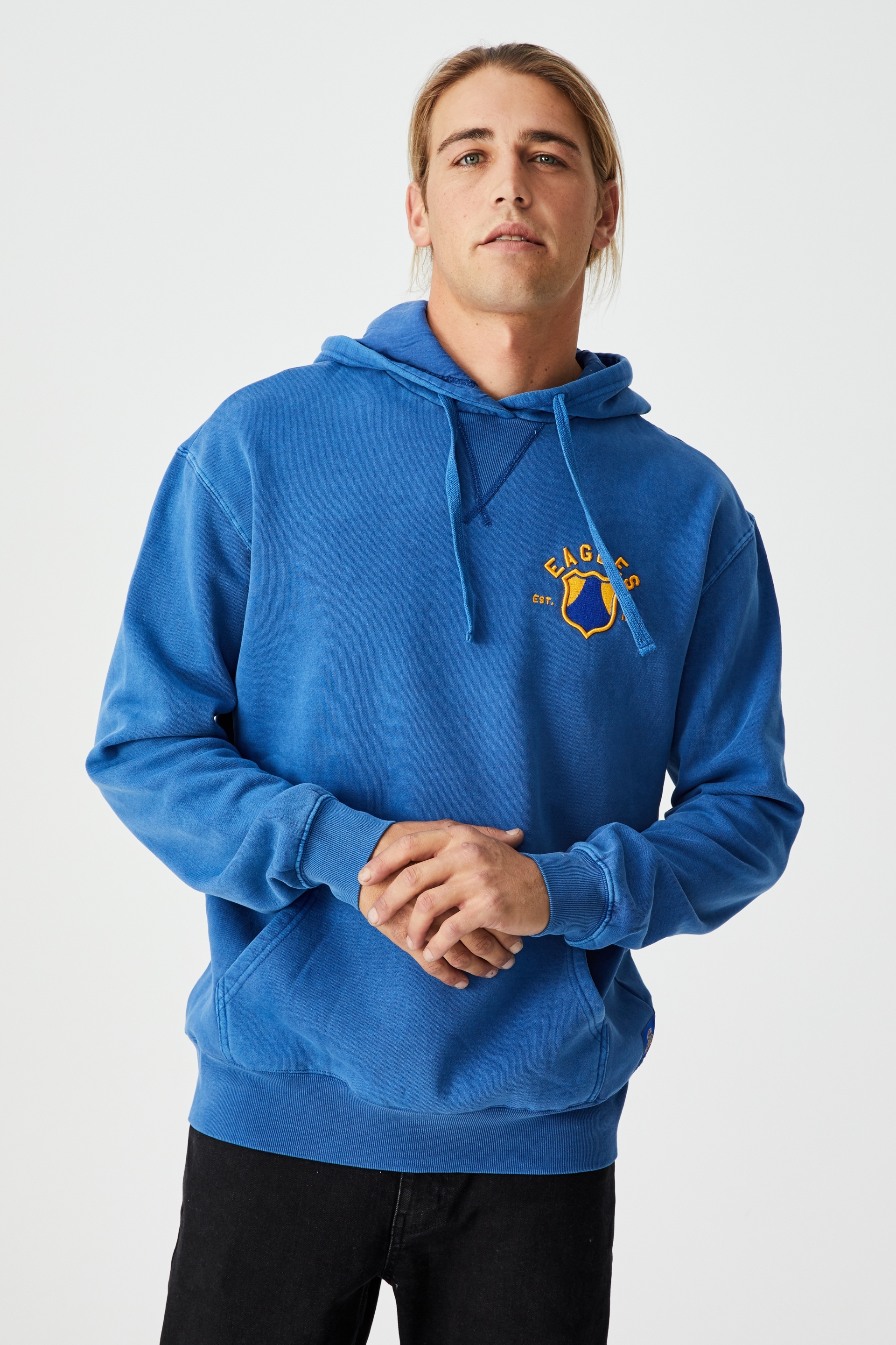 AFL - Afl Mens Chest Embroidery Hoodie - West coast