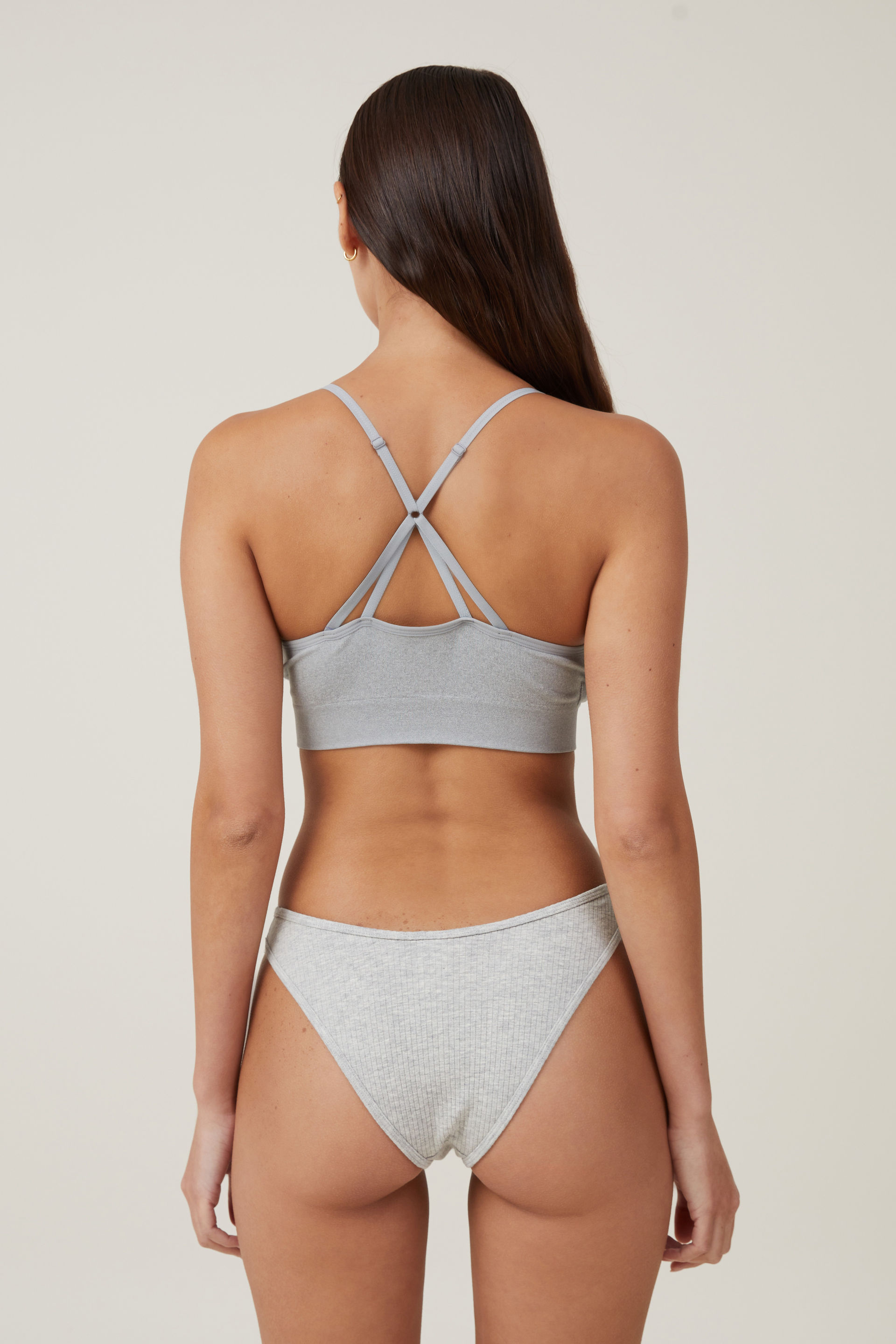 Seamless Triple Criss-Cross Padded Bralette – The Guarded Castle Boutique