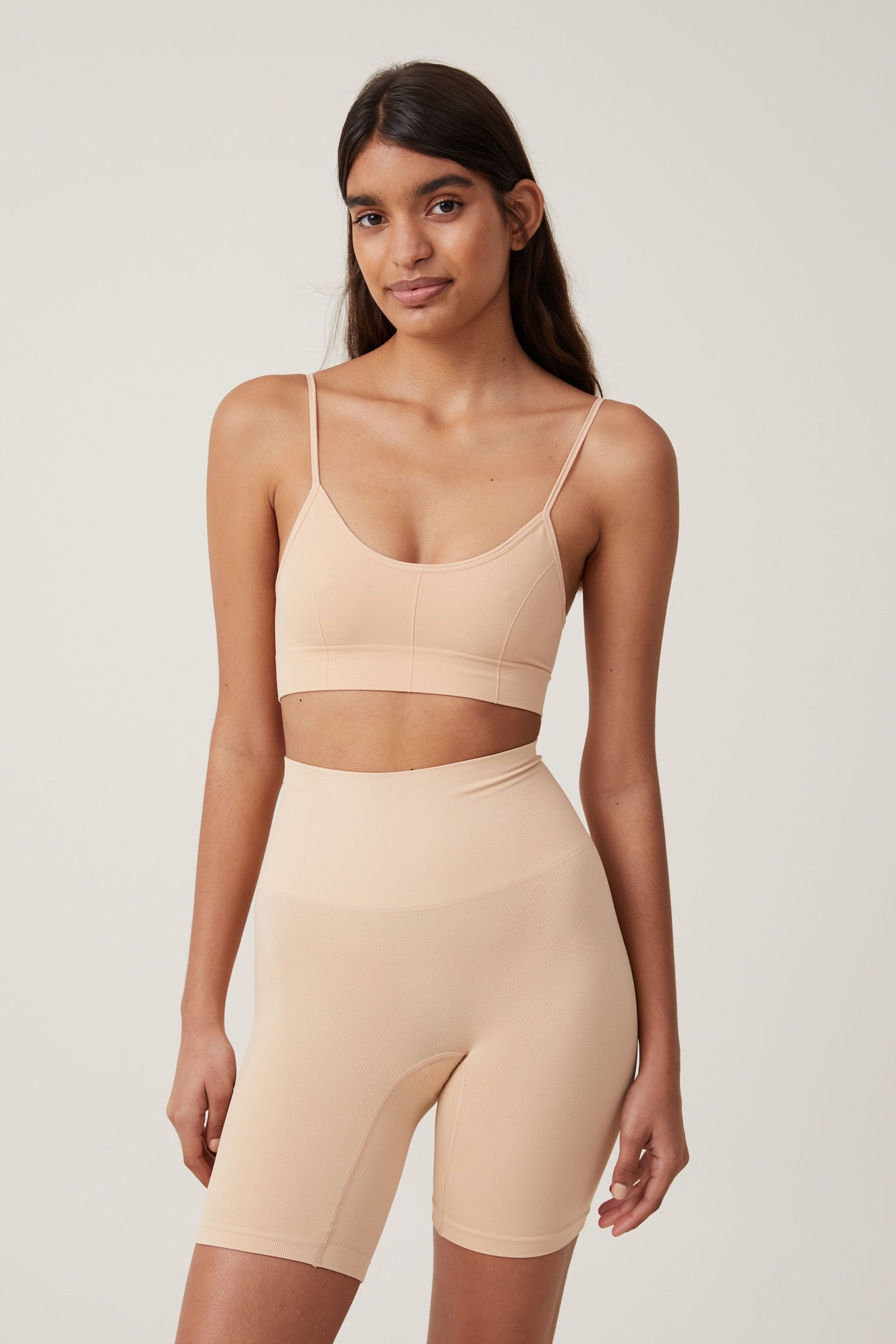 Women Natsuo High-Waisted Shapewear Short – OXWHITE