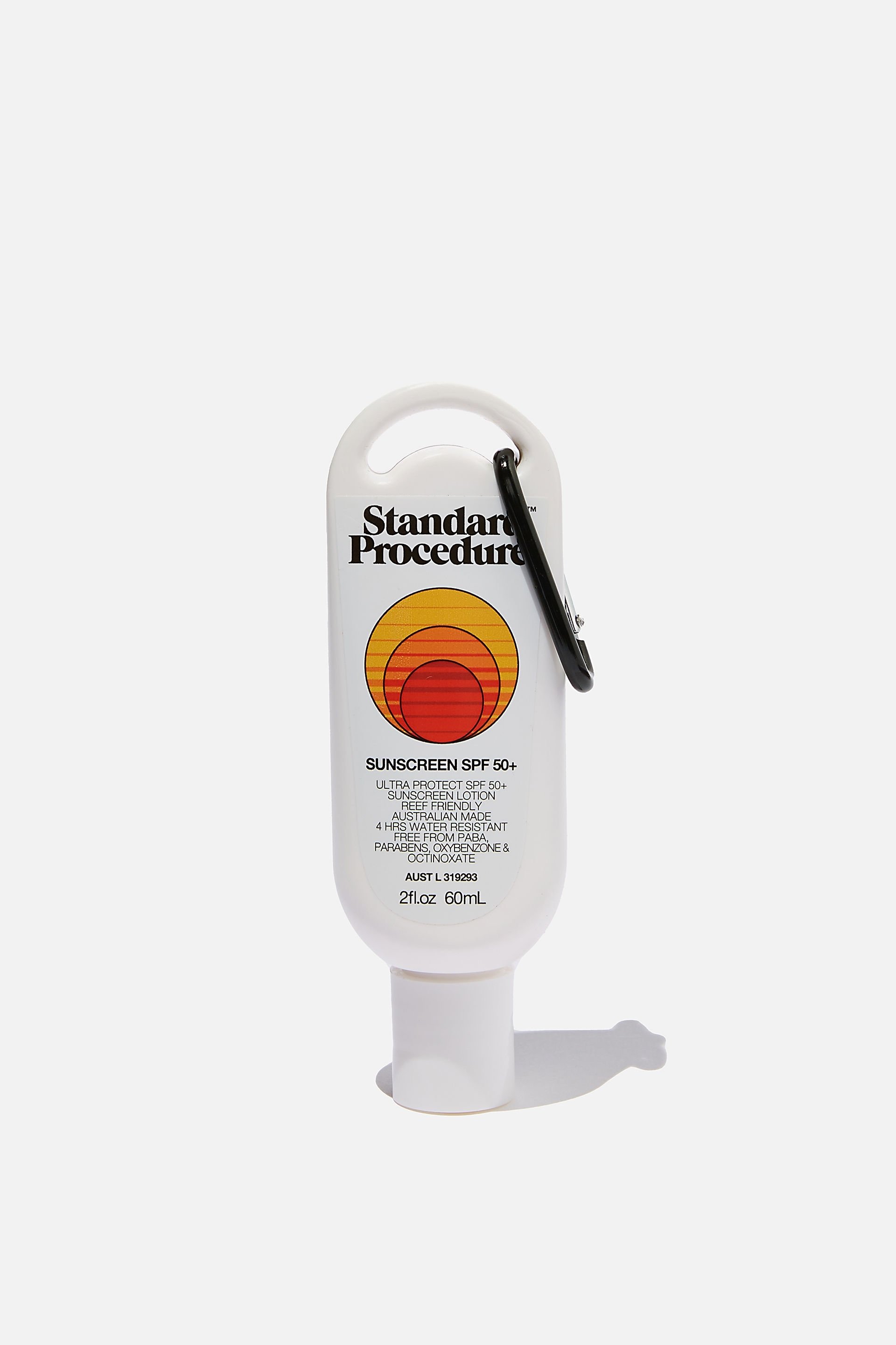 standard procedure sunscreen