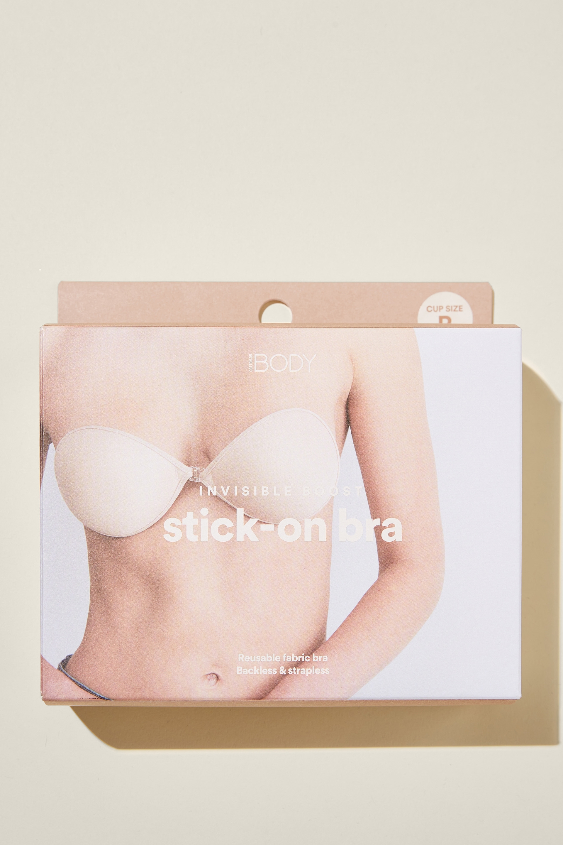 Buy Invisible Stick On Stress Backless Bra In White Colours!! Cups