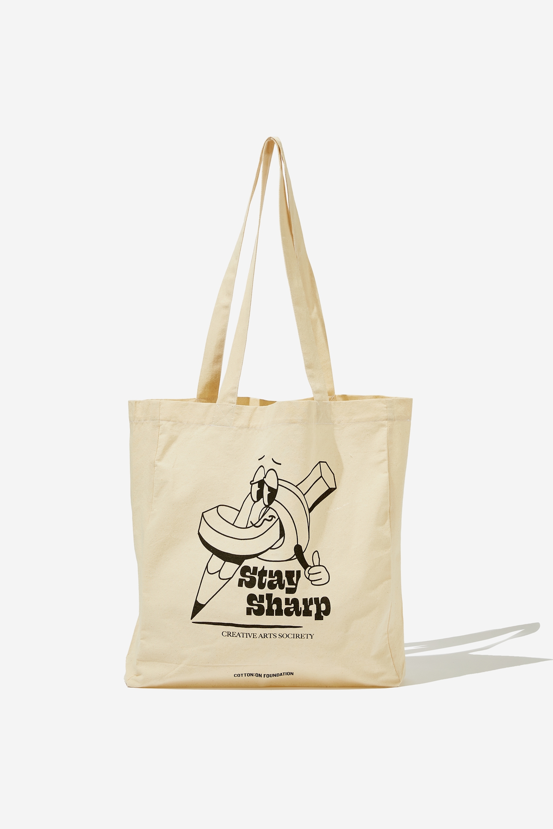 Foundation Typo Recycled Tote Bag