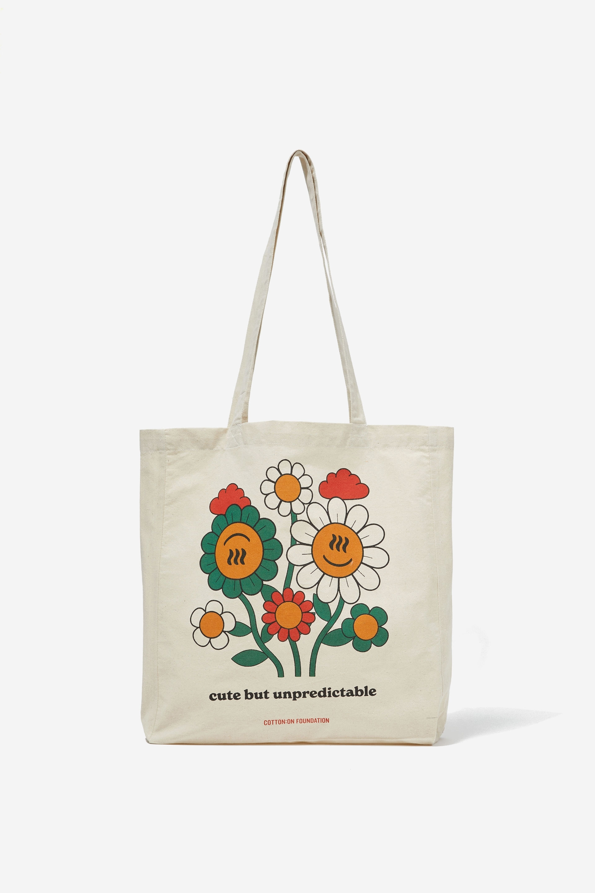 Foundation Typo Recycled Tote Bag