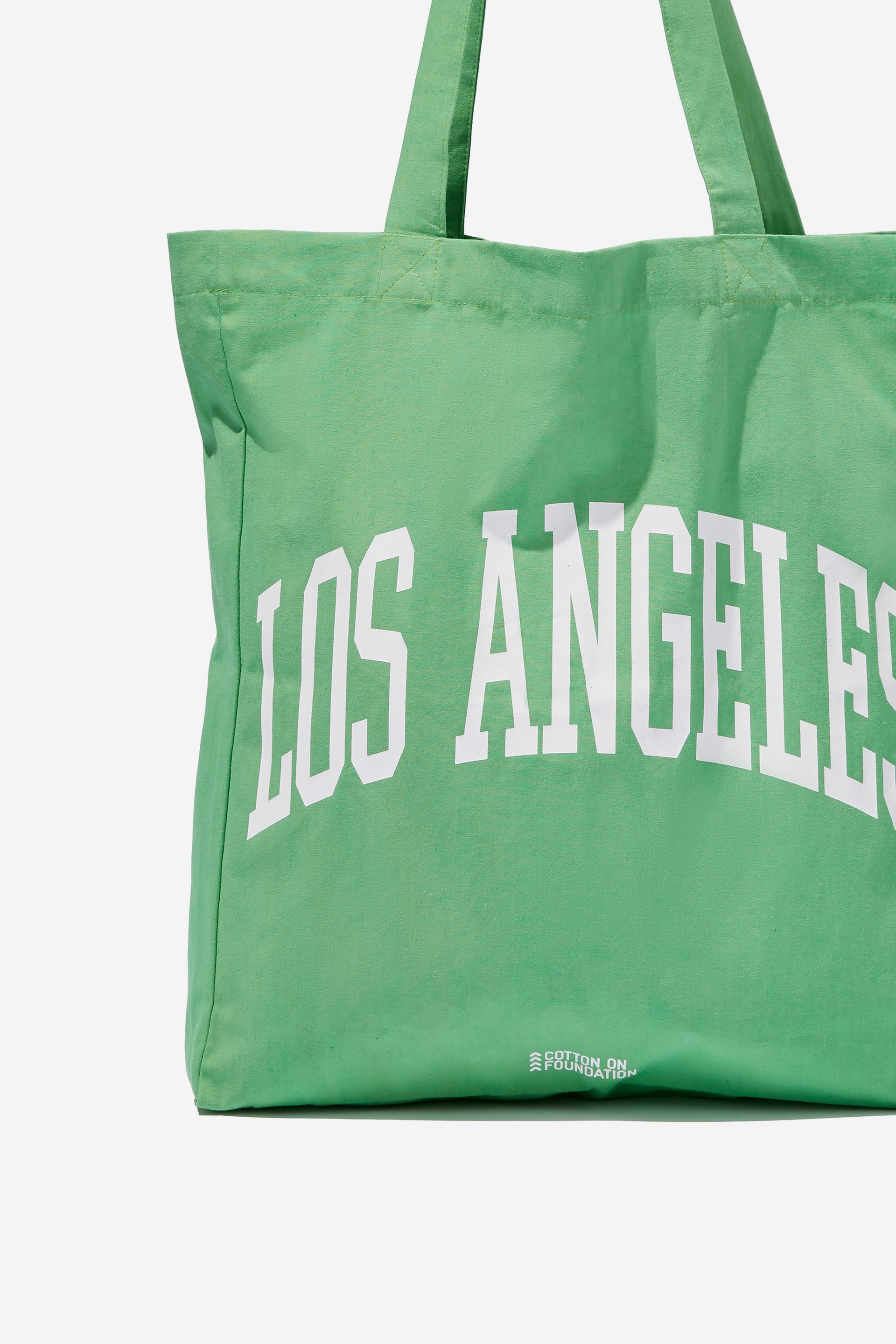 Los Angeles Green Tote Bag