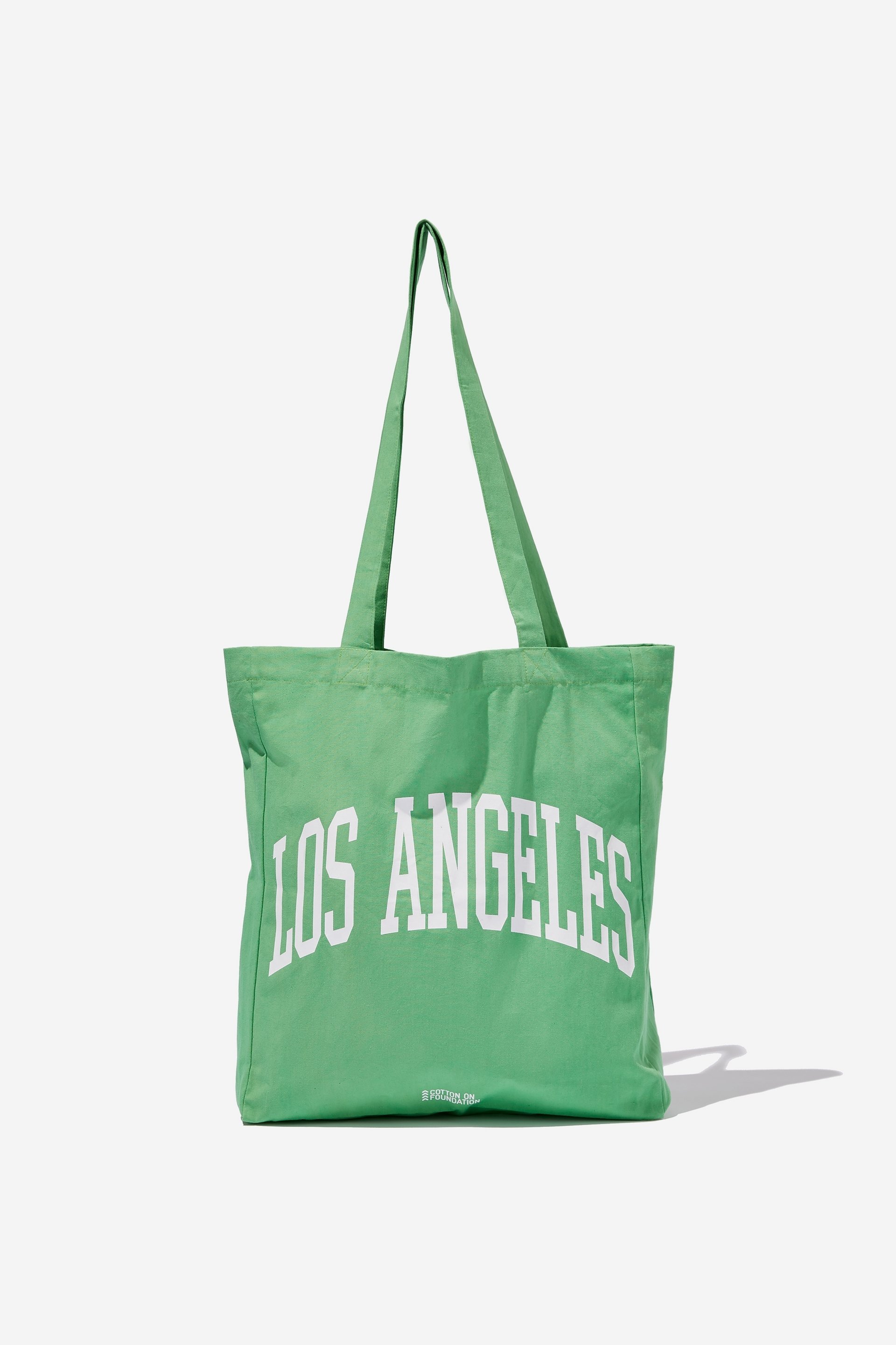 Los Angeles Green Tote Bag