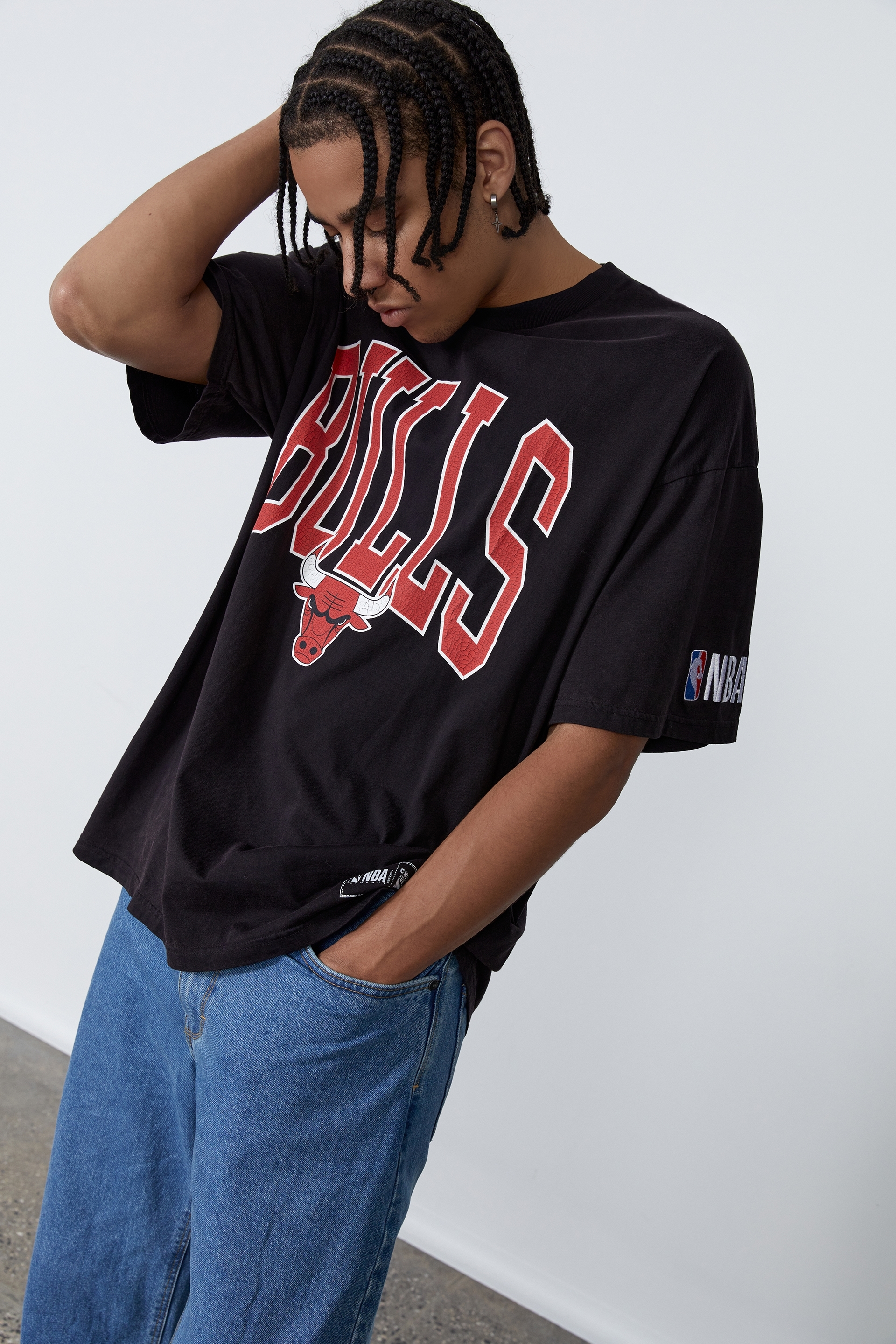 bulls oversized t shirt