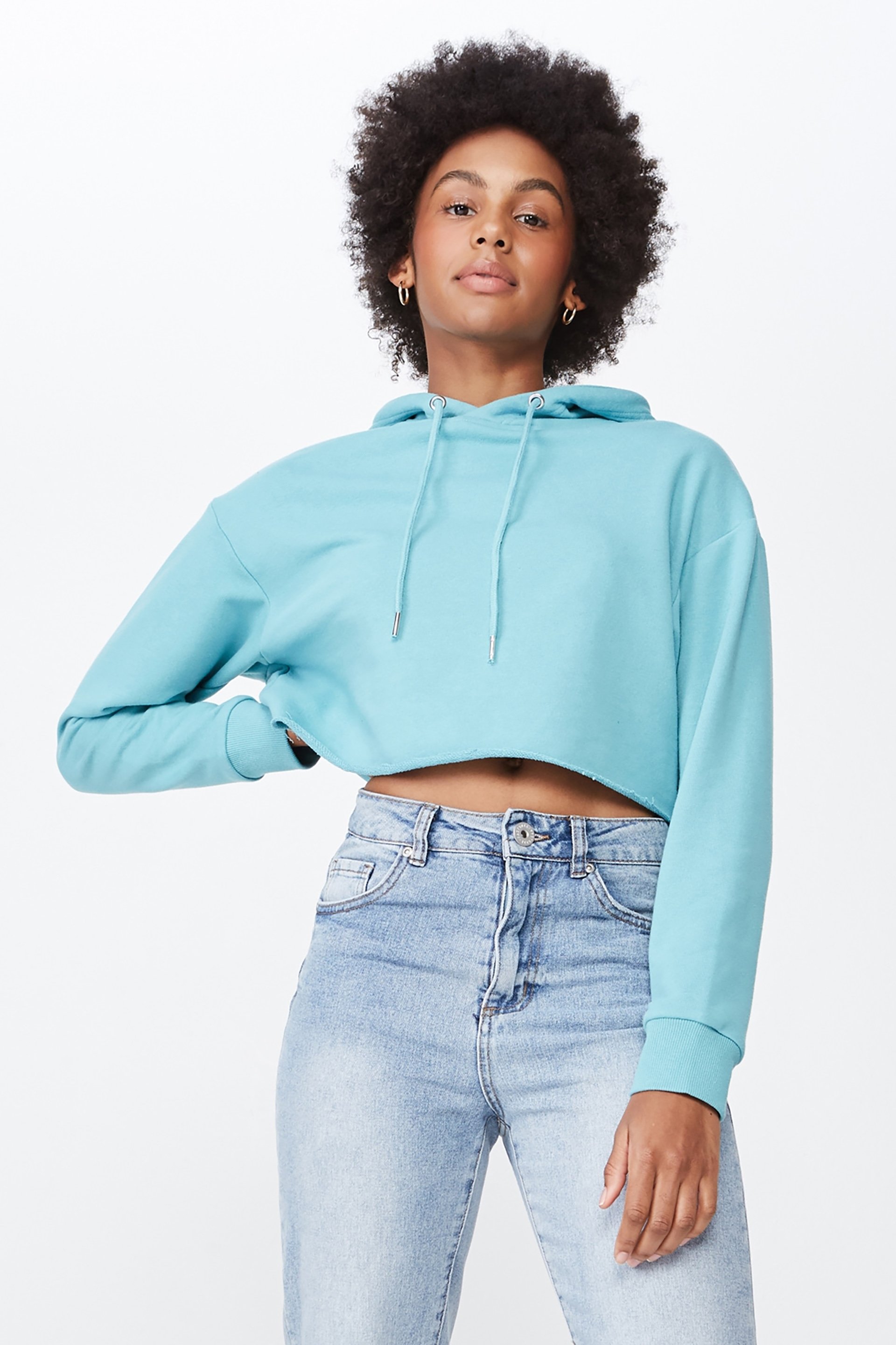 factorie cropped hoodie