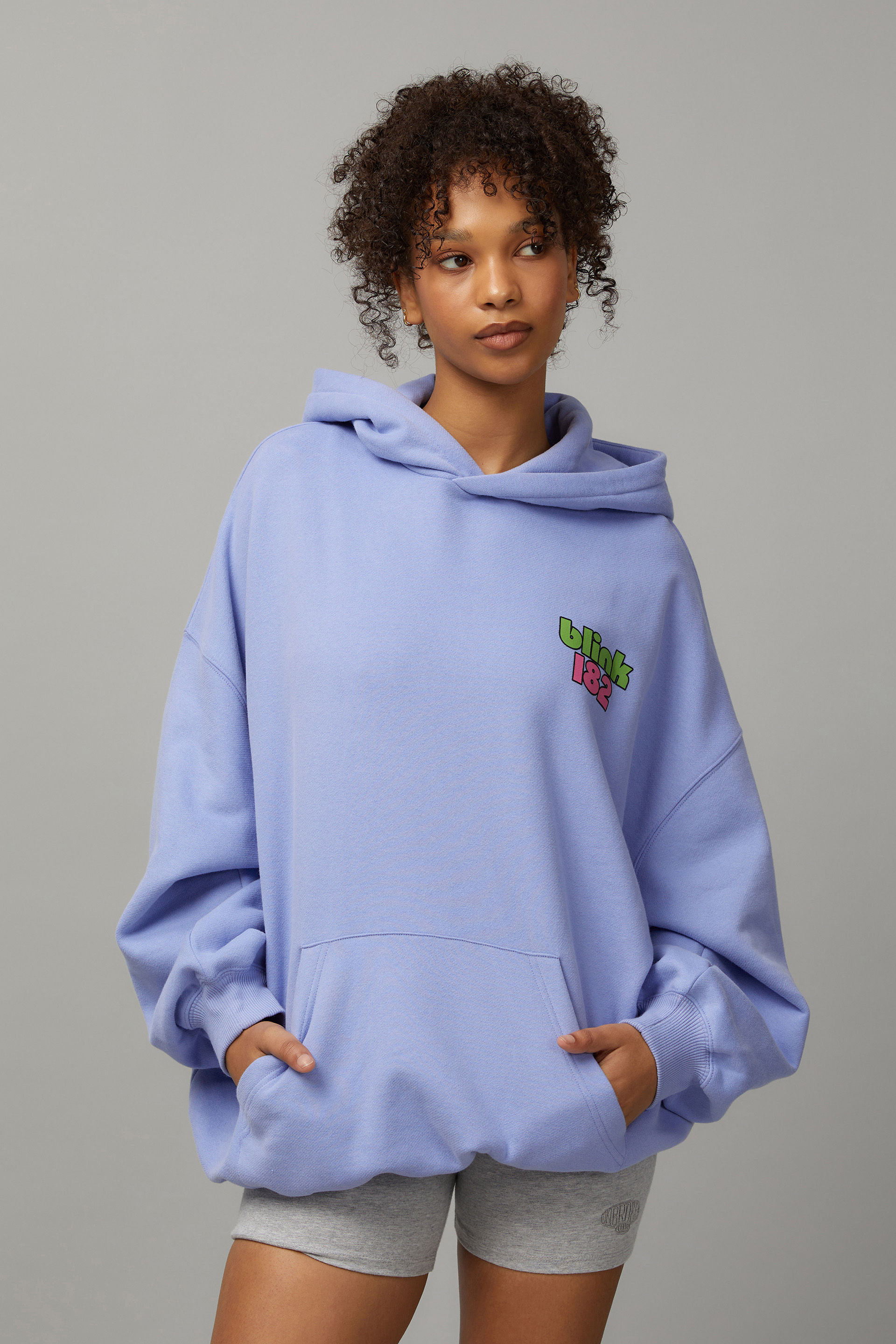 Slouchy hot sale hoodie women's