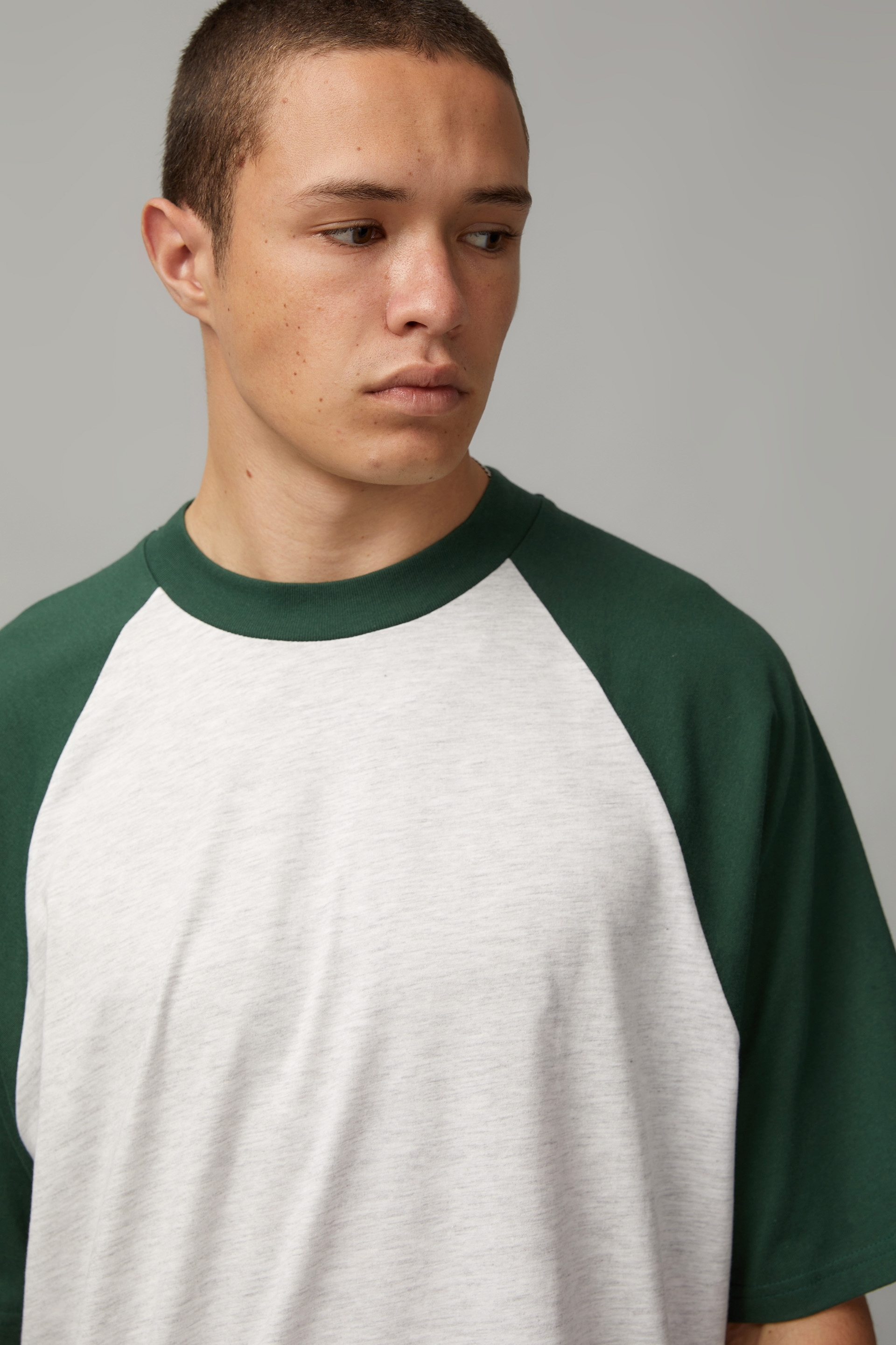 Box Fit Raglan T Shirt