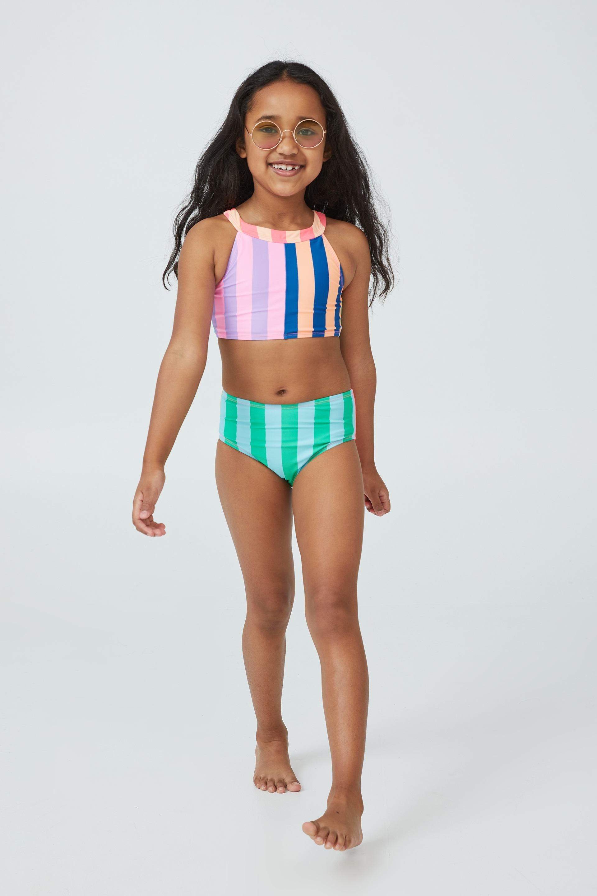 high neck bikini for tweens