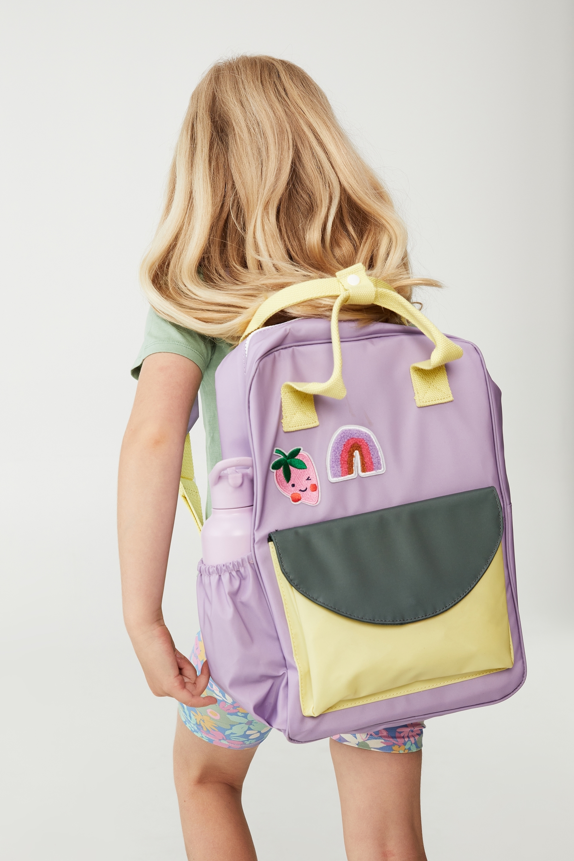 Cotton On Kids - Back To It Backpack - Lilac drop