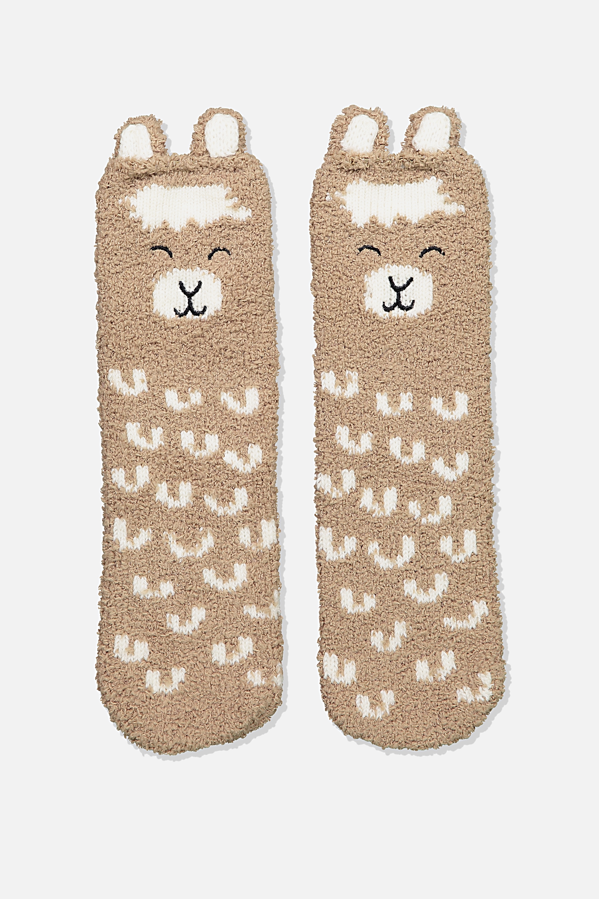 fluffy socks cotton on