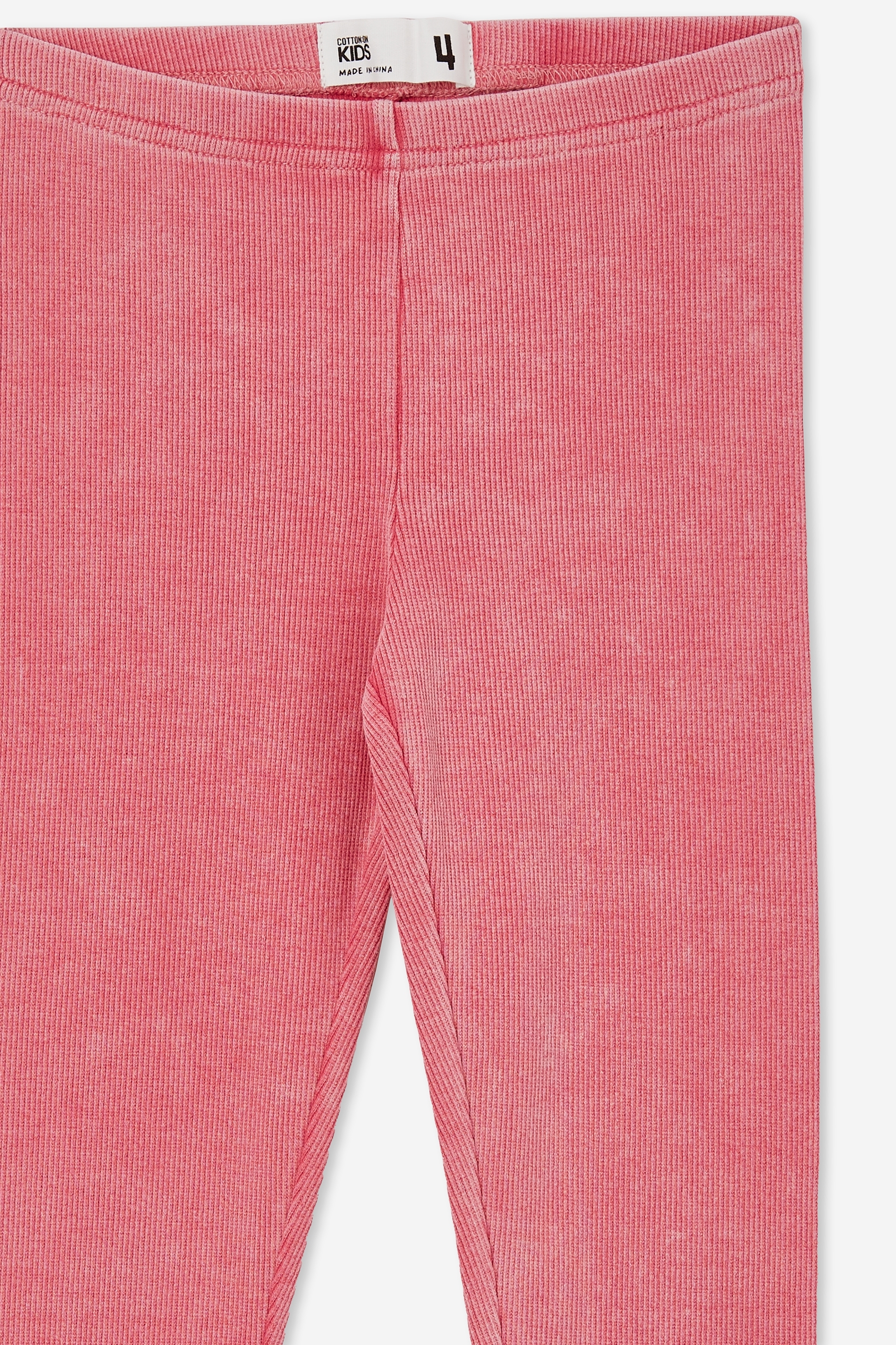Logo cotton-blend leggings in pink - Off White Kids | Mytheresa