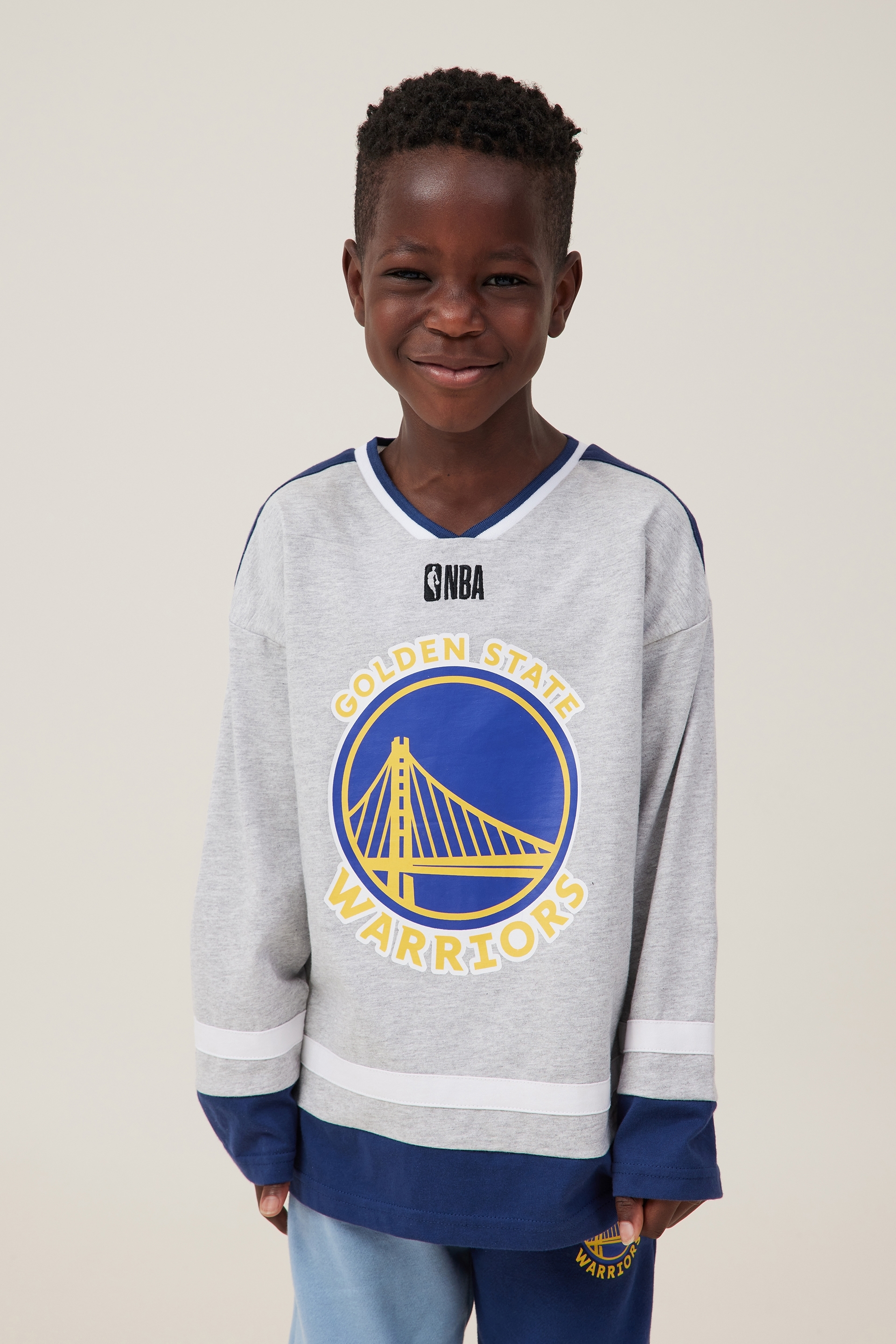 Cotton on Kids - License Rugged Long Sleeve Shirt - LCN NBA Coco Jumbo / Lakers Plaid