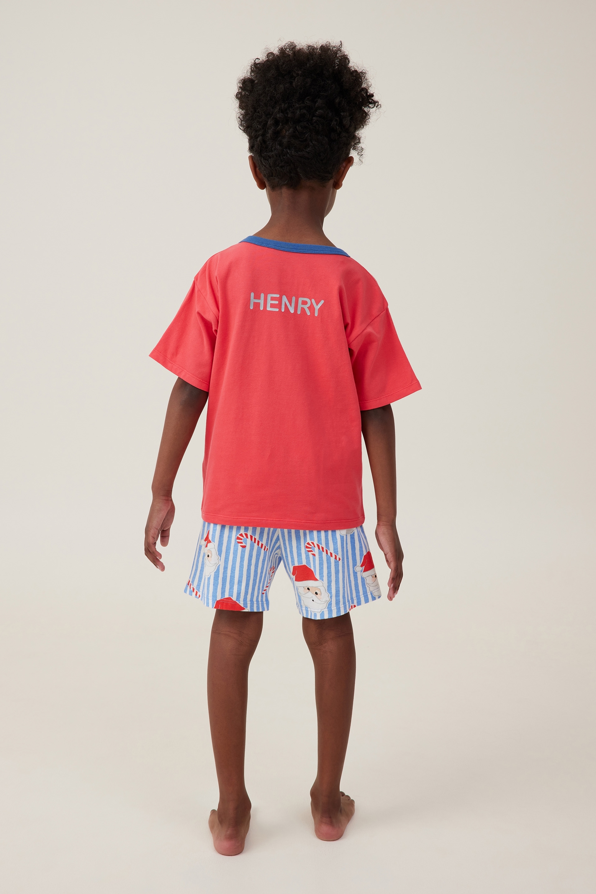 Felix Short Sleeve Pyjama Set Personalised