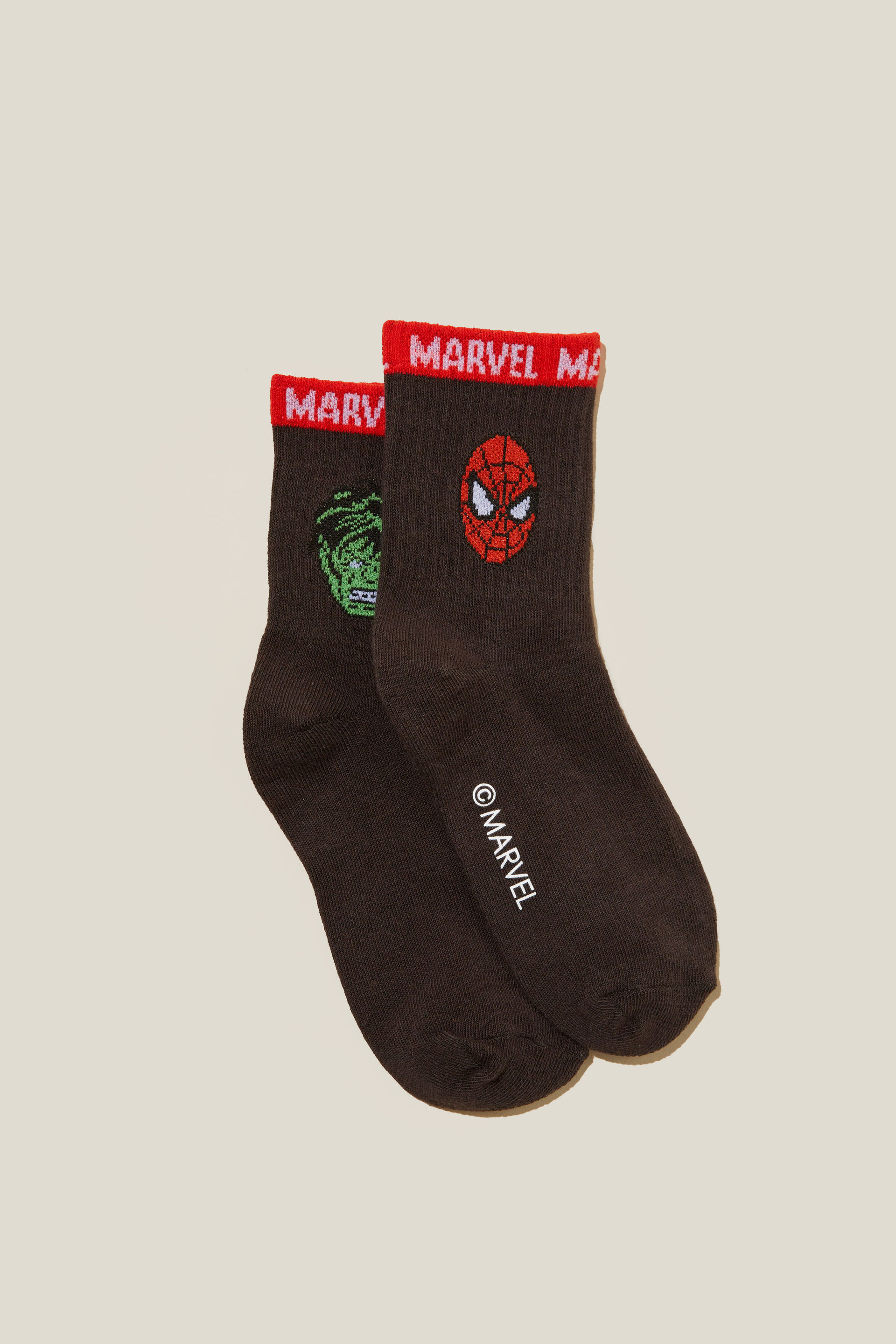Avengers Single Pack Lcn Crew Sock