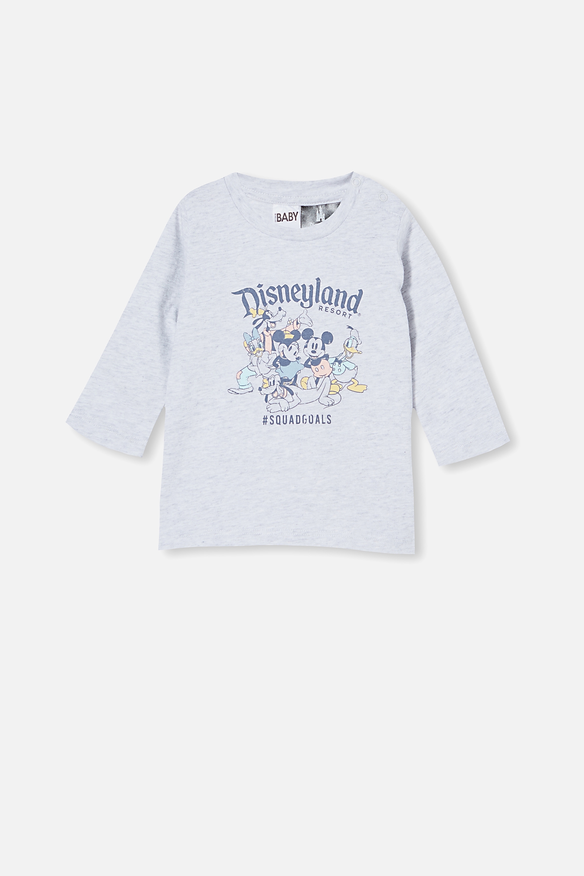 Cotton On Kids - Disneyland Jamie Long Sleeve Tee - Lcn dis cloud marle/squad goals
