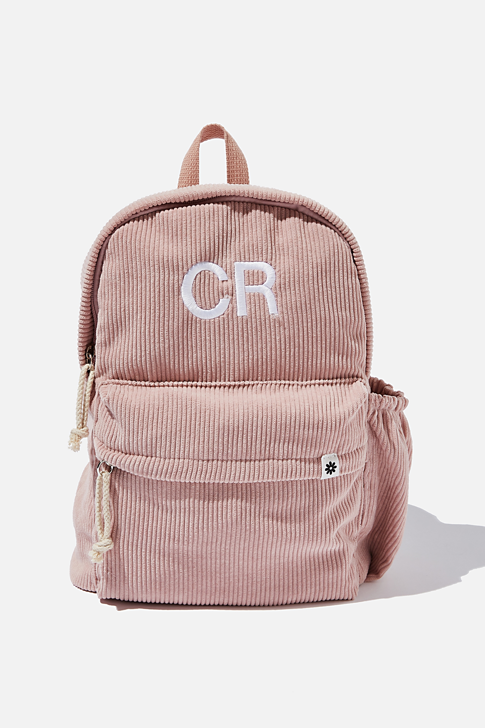 Cotton On Kids - Personalised Back To School Cord Backpack - Pink