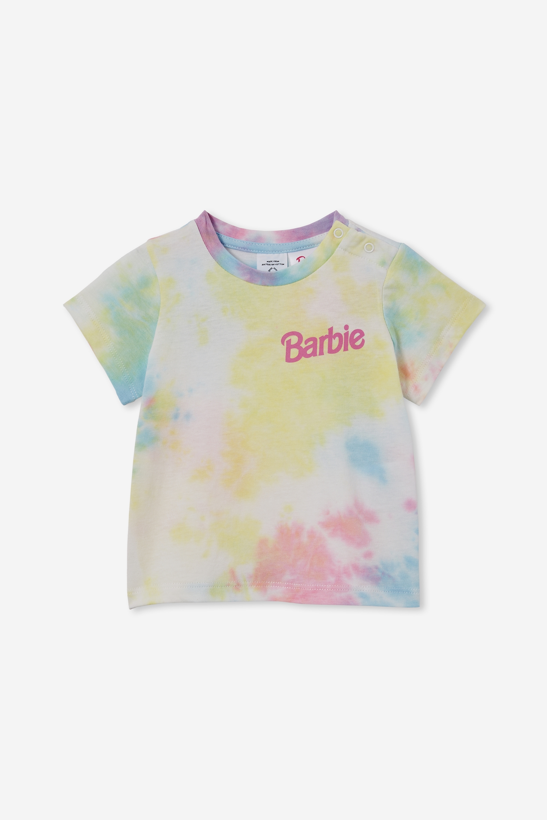 Tie dye barbie discount shirt