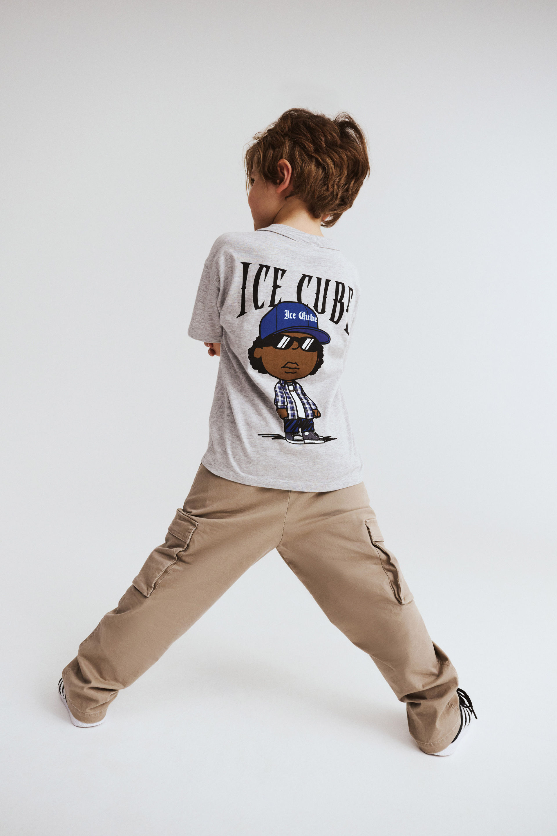 Ice Cube Drop Shoulder Short Sleeve Tee