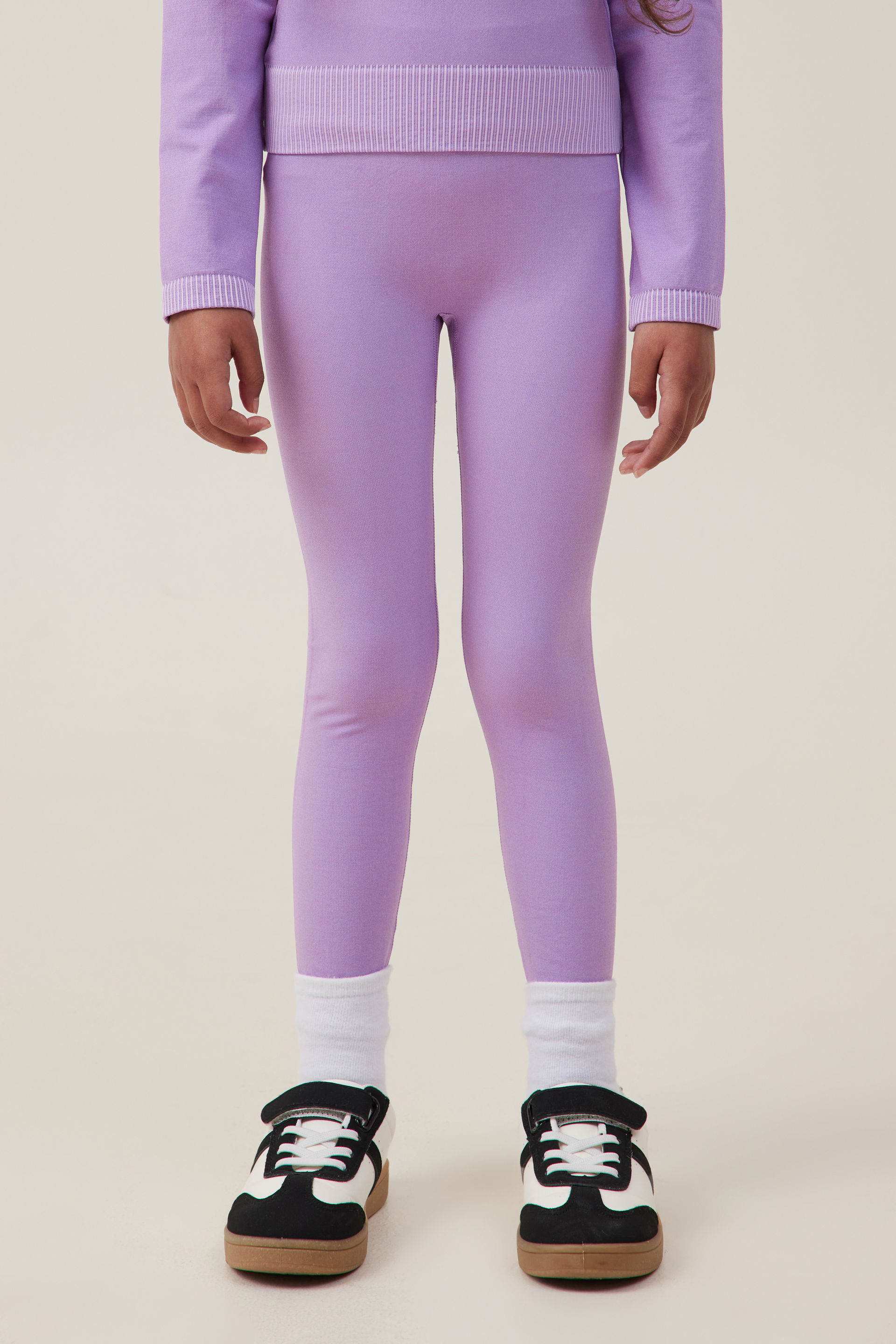 Purple Leggings  Purple leggings, Girls leggins, Leggings