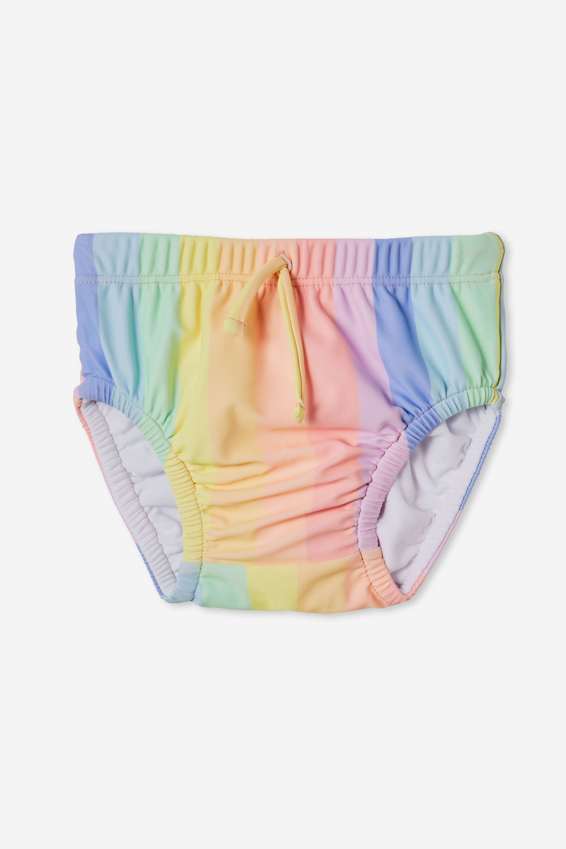 Cotton On Kids - Sidney Swim Nappy - Bondi rainbow stripe