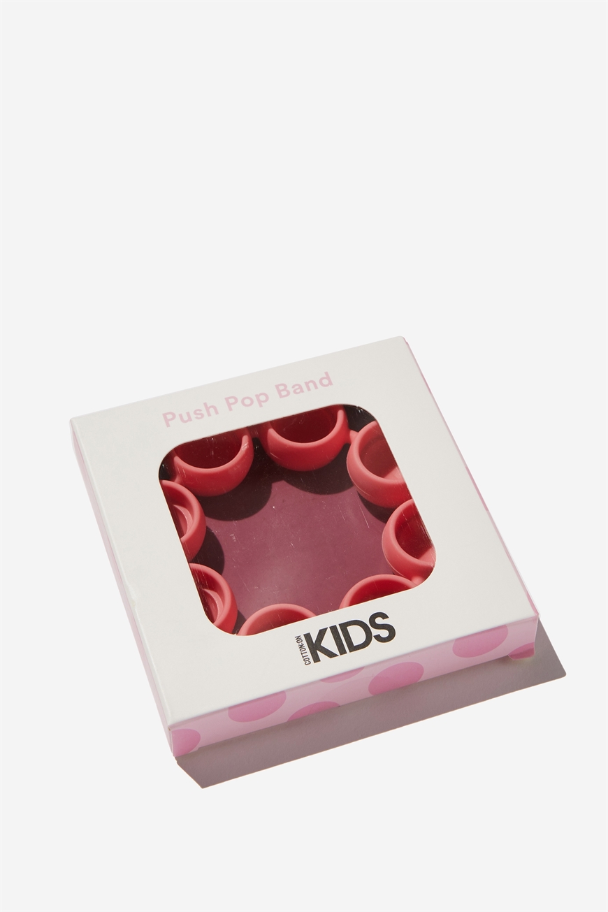 Cotton On Kids - Push Pop Band - Cali pink