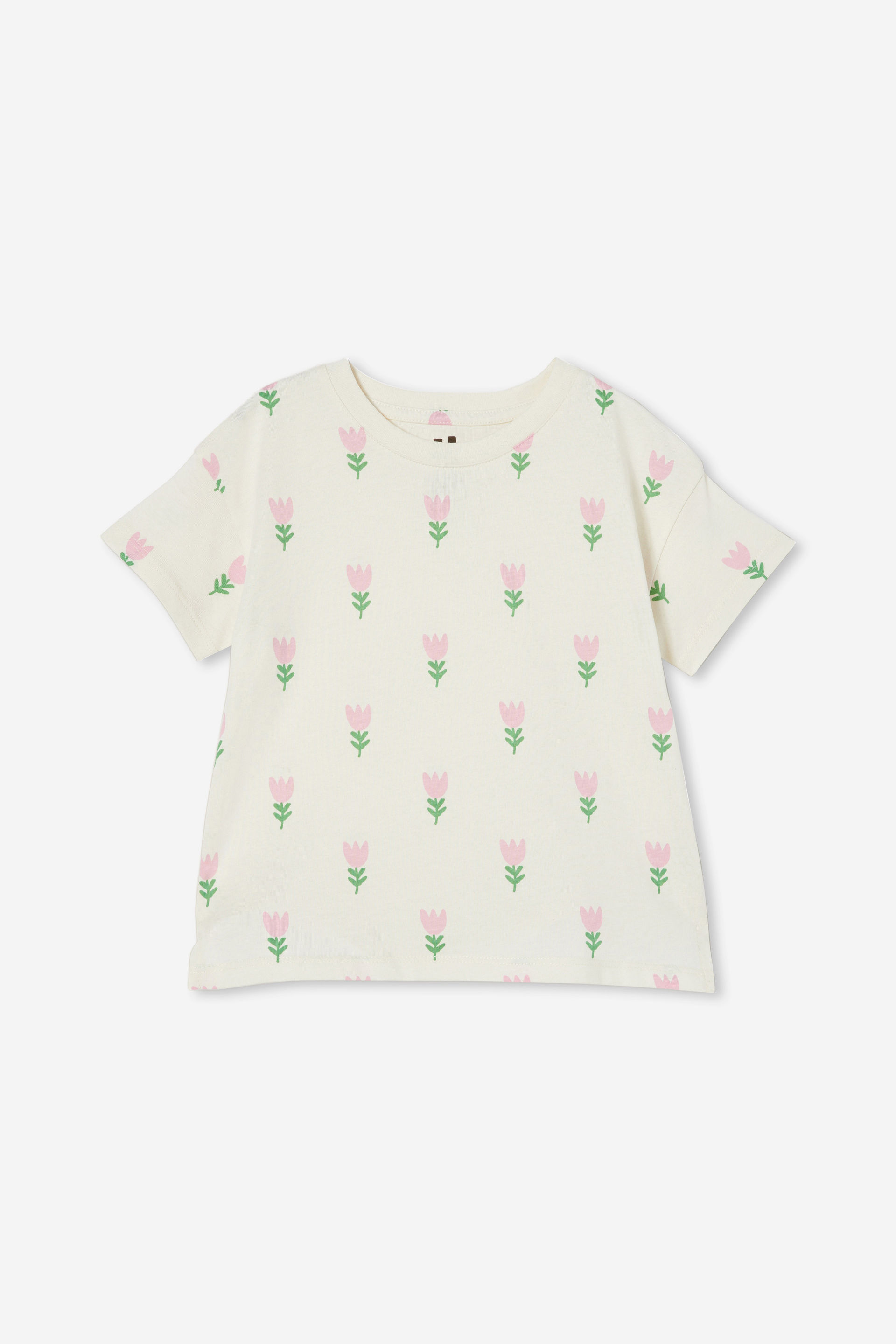 Poppy Short Sleeve Print Tee