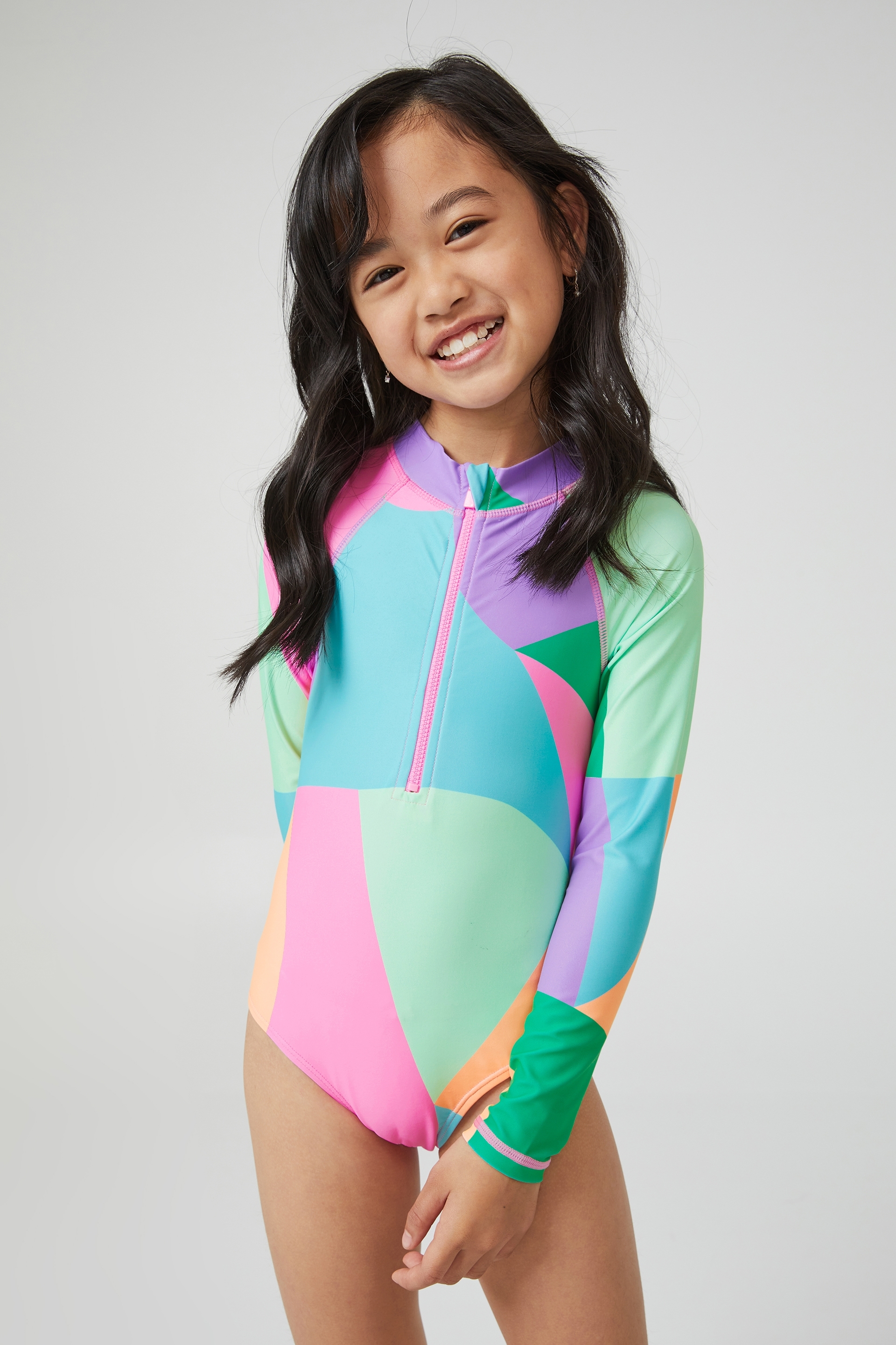 Cotton On Kids - Lydia One Piece - Alba abstract