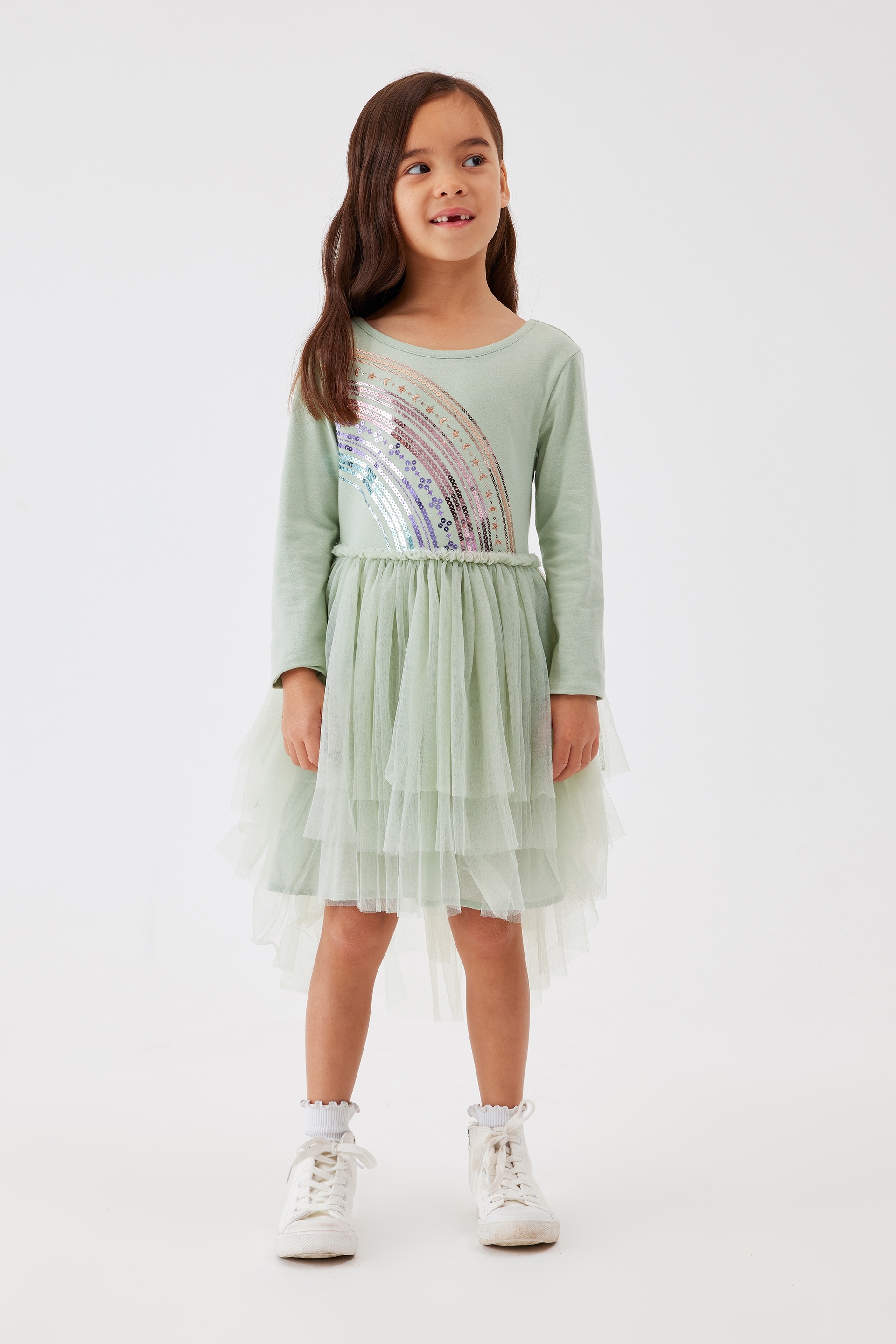 Iris tulle dress cotton cheap on