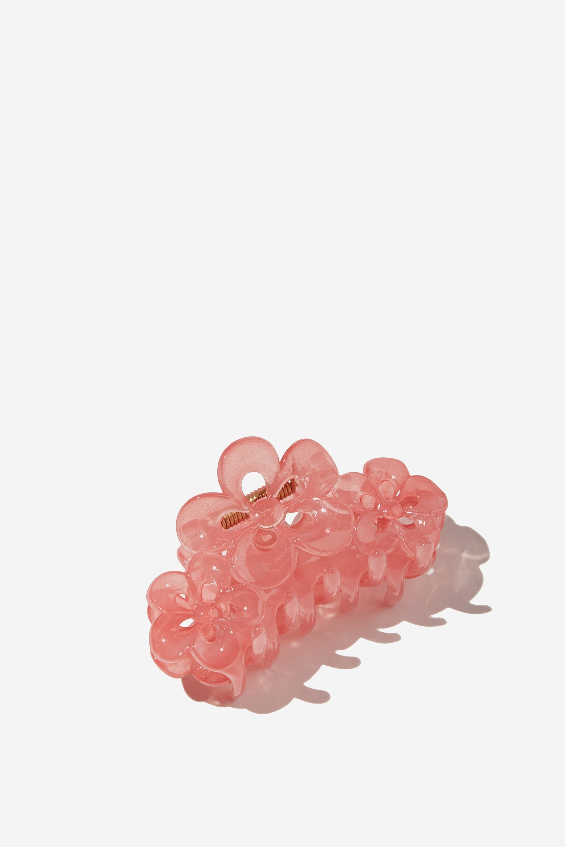Cotton On Kids - Caitlin Claw Clip - Milky cali pink