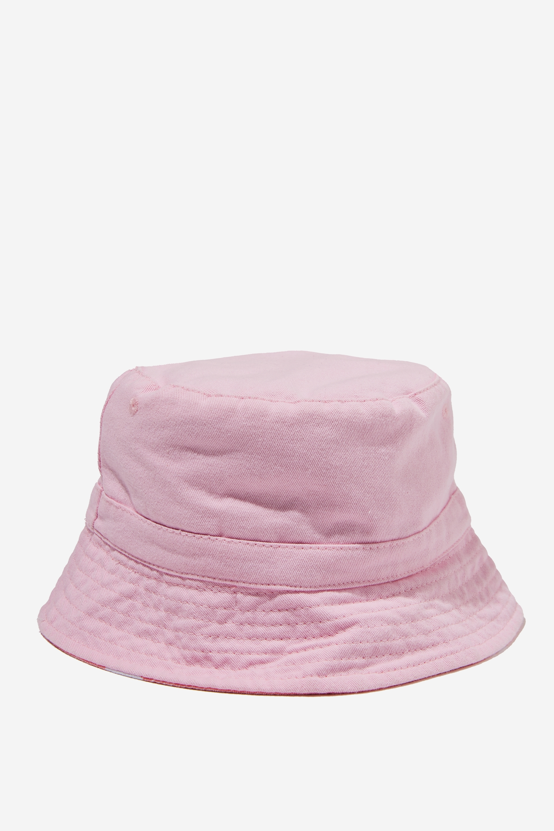 Cotton On Kids - Baby Bucket Hat - Crystal retro pink tie dye