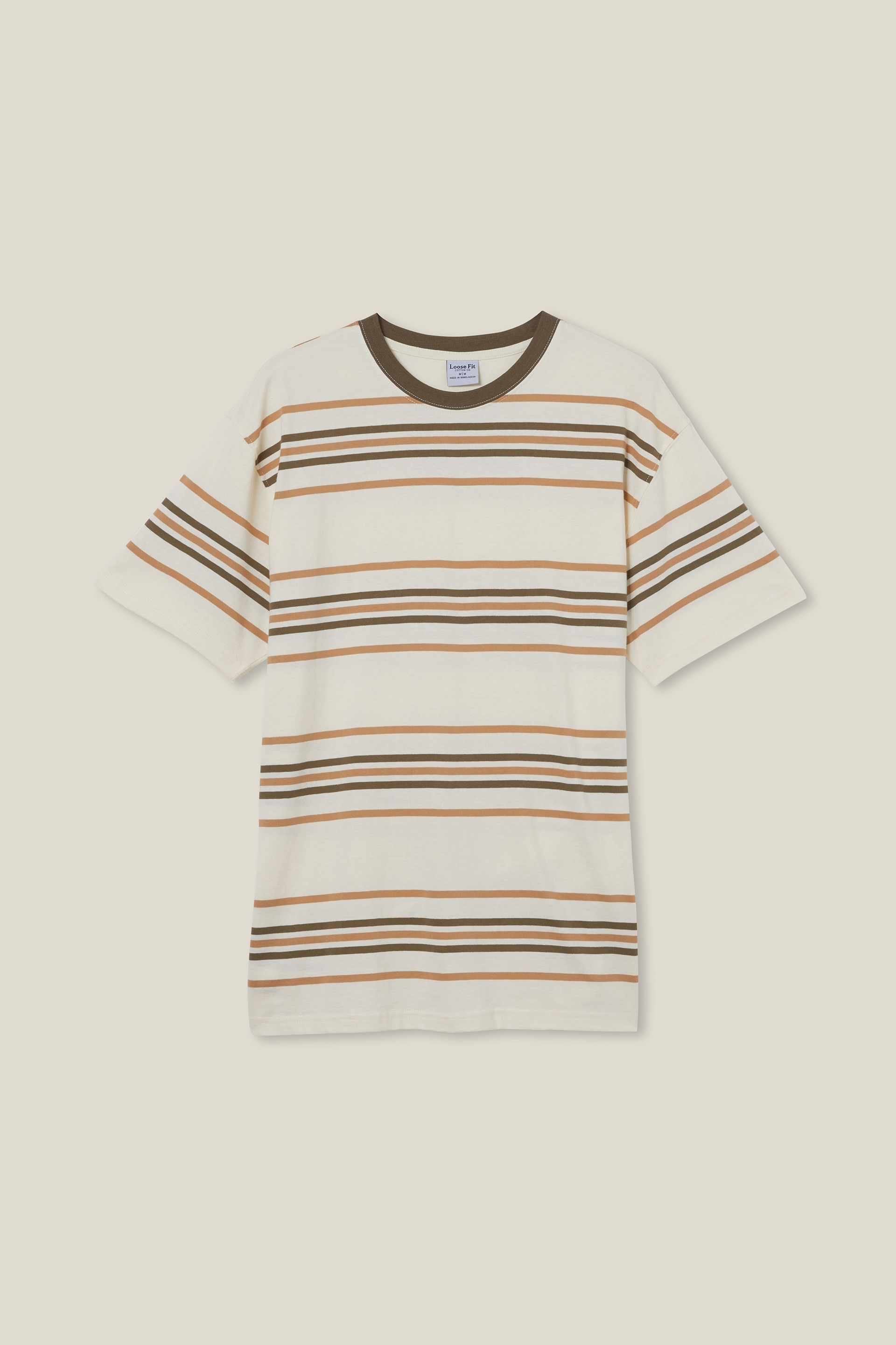 Loose Fit Stripe T-Shirt