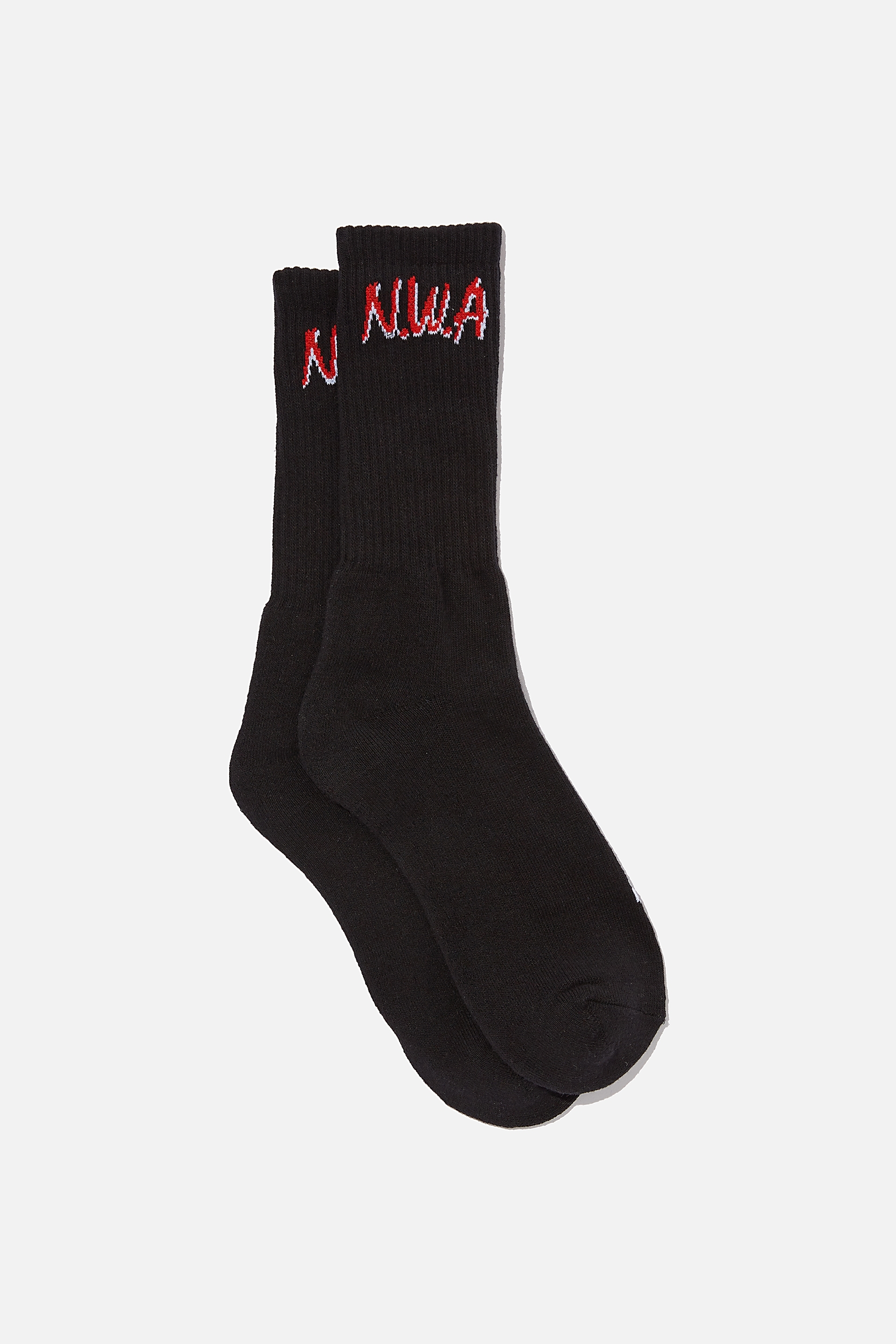Cotton On Men - Special Edition Active Sock - Lcn mt black/nwa logo