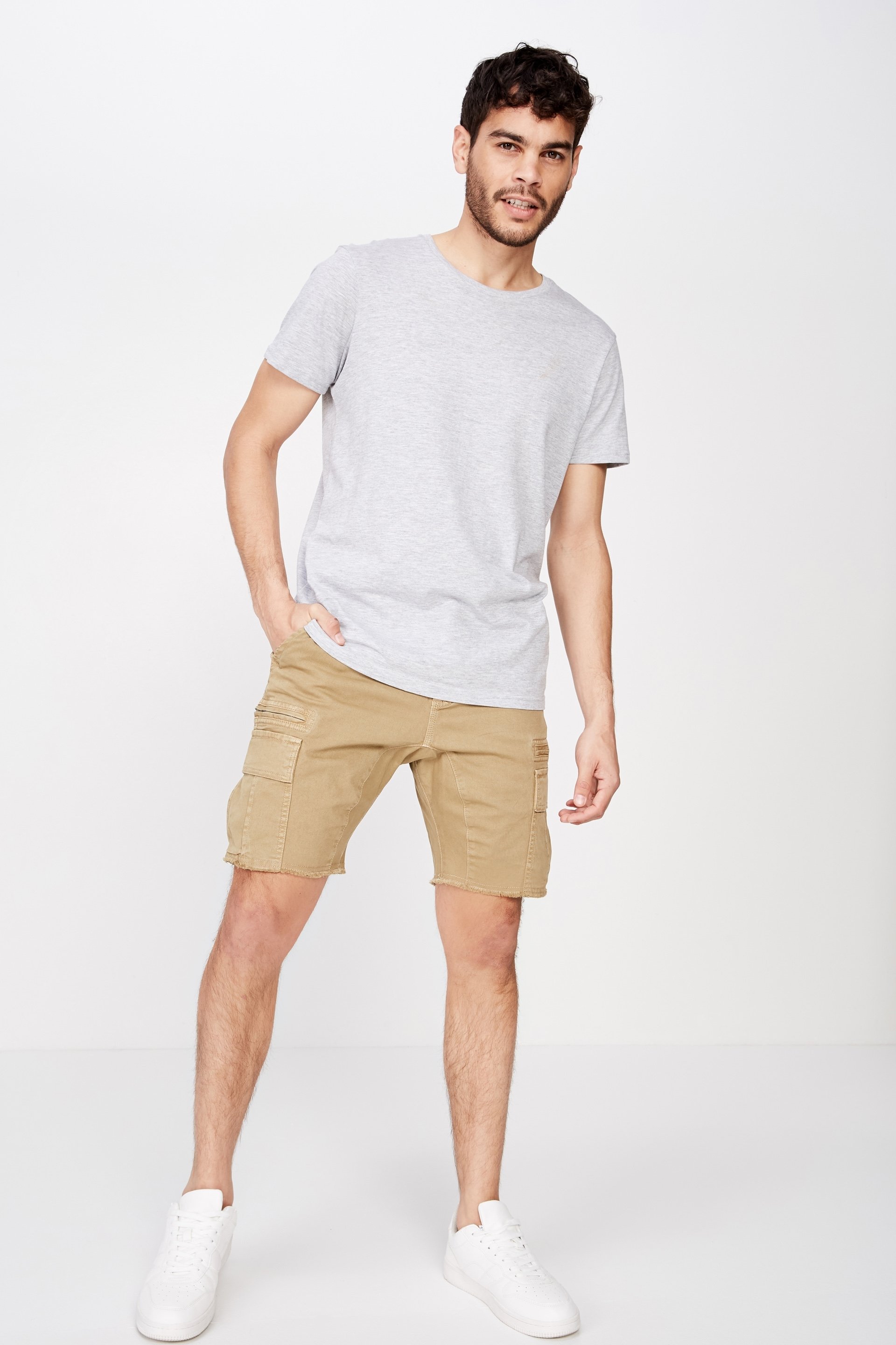 men's utility cargo shorts