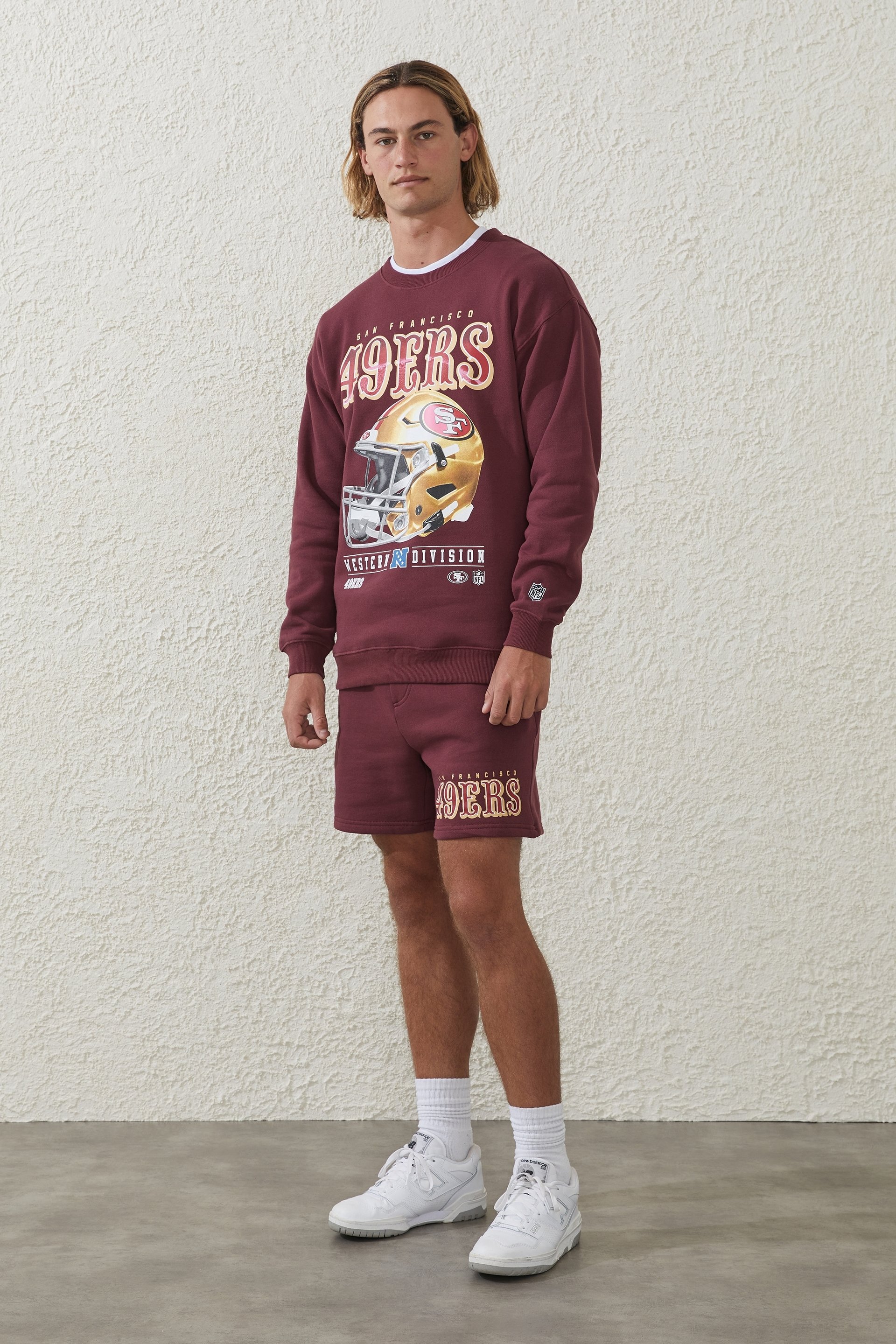 Active Collab Oversized Crew Fleece